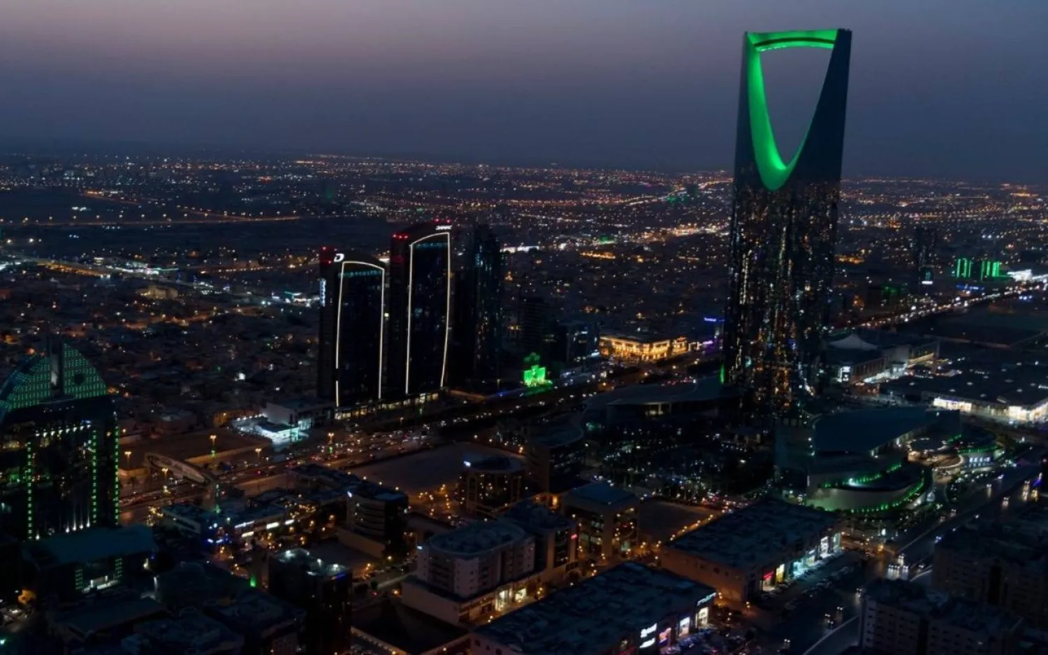 صورة جوية للعاصمة السعودية الرياض (واس)