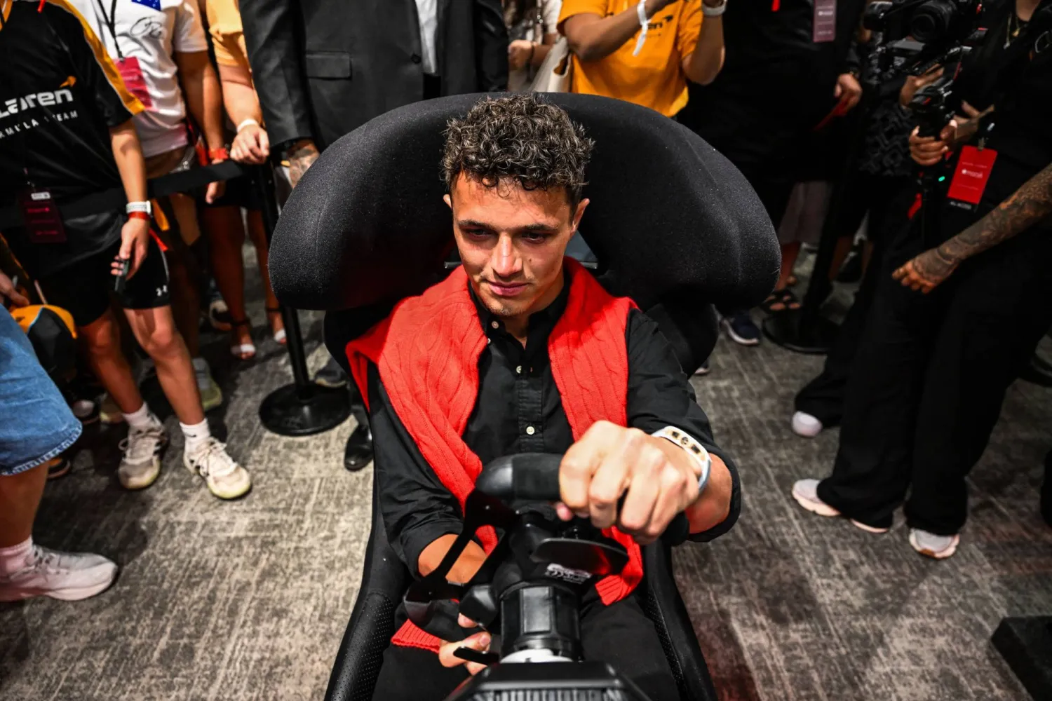 لاندو نوريس (أ.ف.ب)