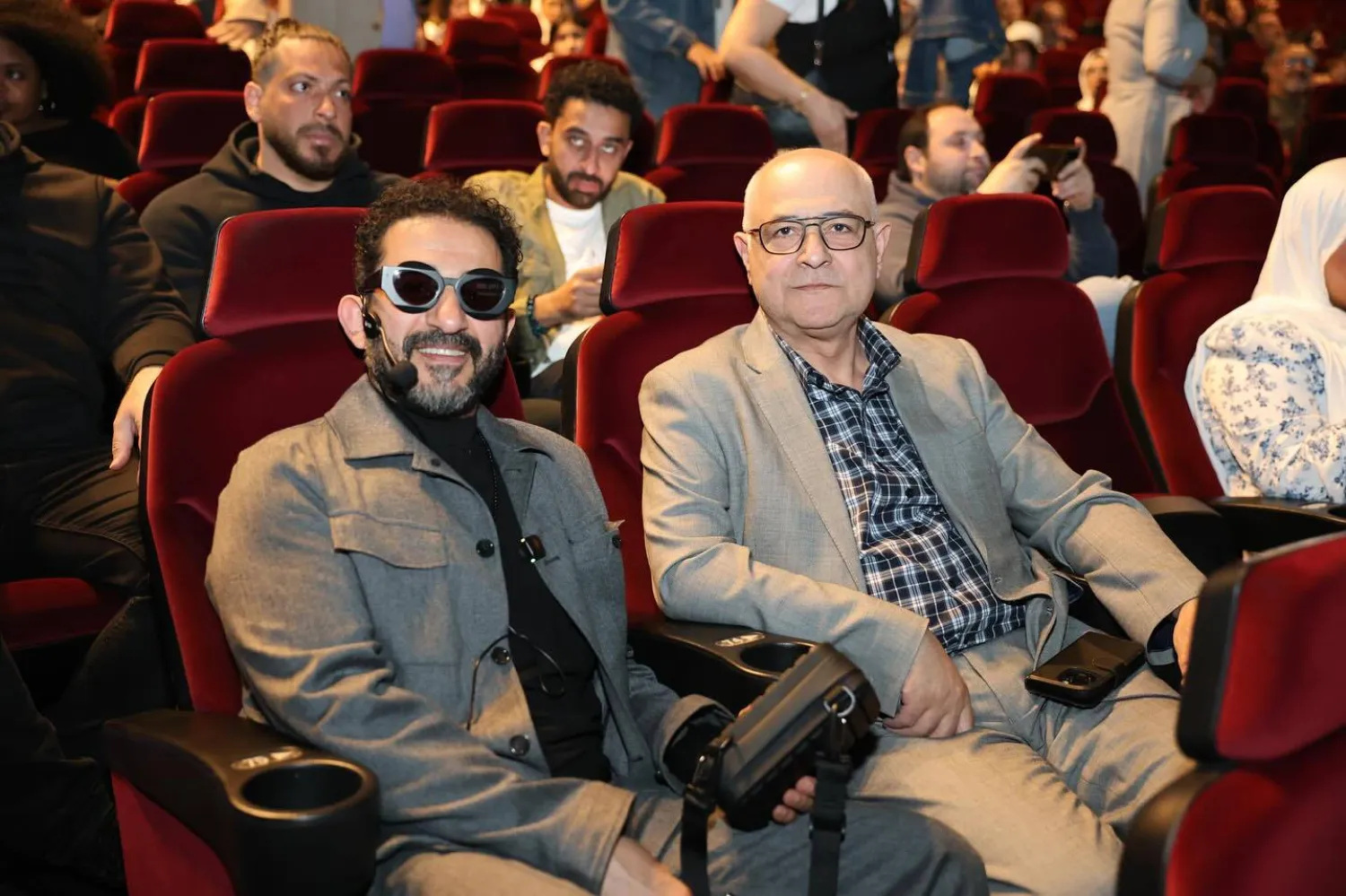 حلمي كشف عن نيته تقديم أفلام سينمائية كثيرة الفترة المقبلة (إدارة مهرجان مالمو)