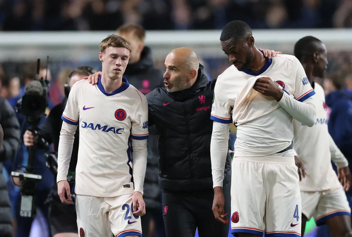 ماريسكا يتذكر خيبة أمله في دور الثمانية للنسخة الحالية للبطولة أمام ليغيا وارسو (رويترز)