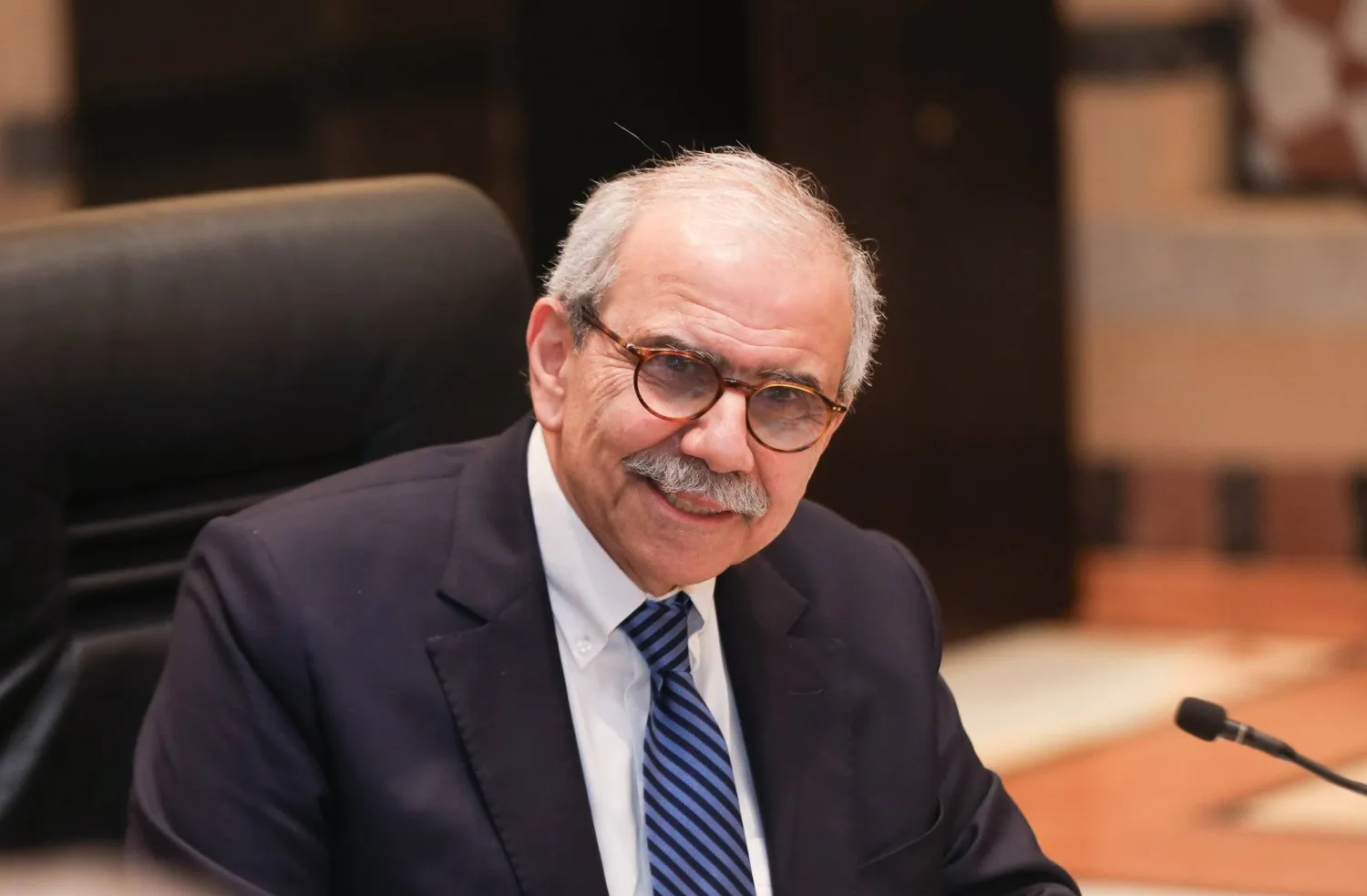 رئيس الحكومة نواف سلام مترئساً جلسة الحكومة (رئاسة الحكومة)