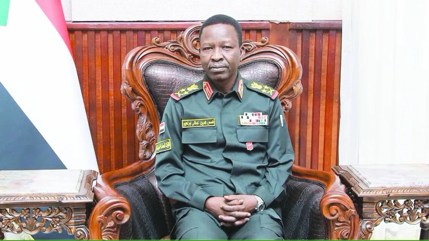  الكباشي قال إن حكومته لا تمانع في إيصال المساعدات لبقية الولايات حال توفر ضمانات (وكالة الأنباء السودانية)