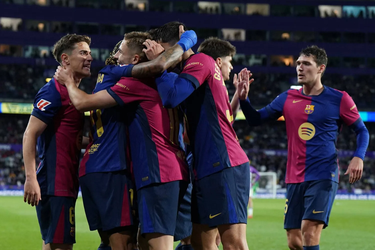  برشلونة يحكم قبضته على صدارة دوري الدرجة الأولى (أ.ف.ب)