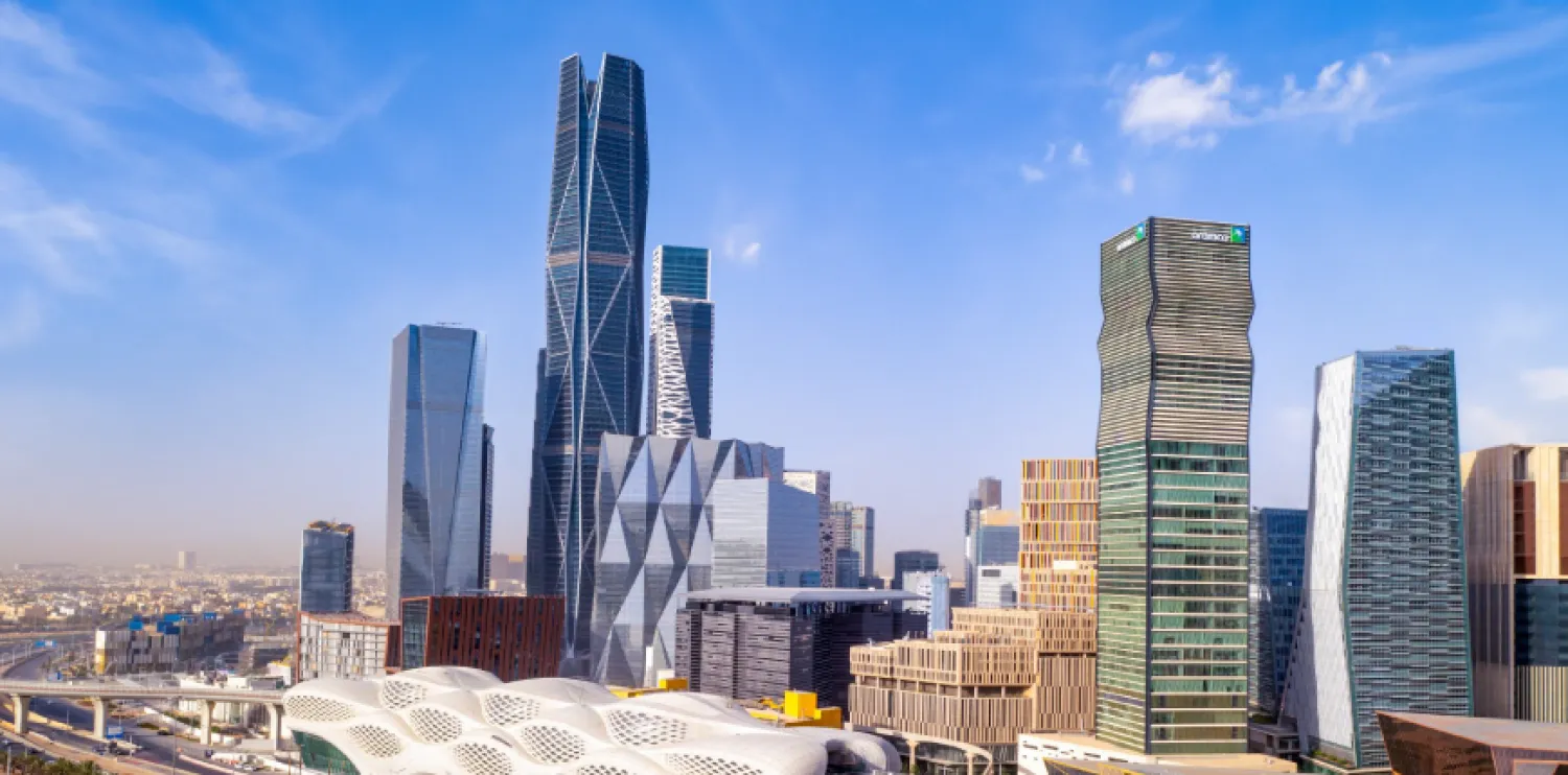 مركز الملك عبد الله المالي في الرياض (الشرق الأوسط)