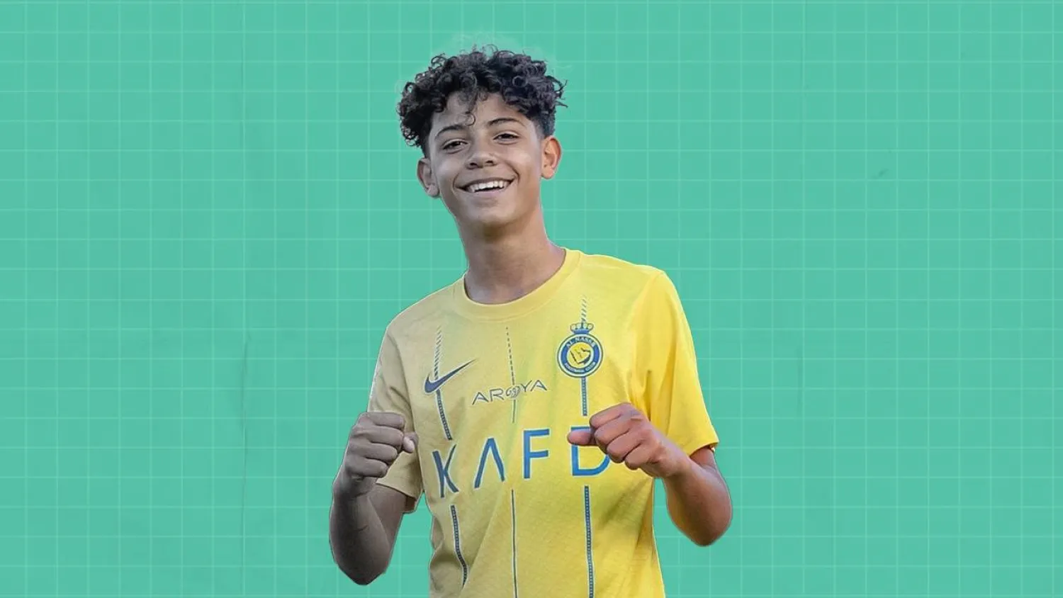 كريستيانو جونيور لاعب براعم النصر (نادي النصر)