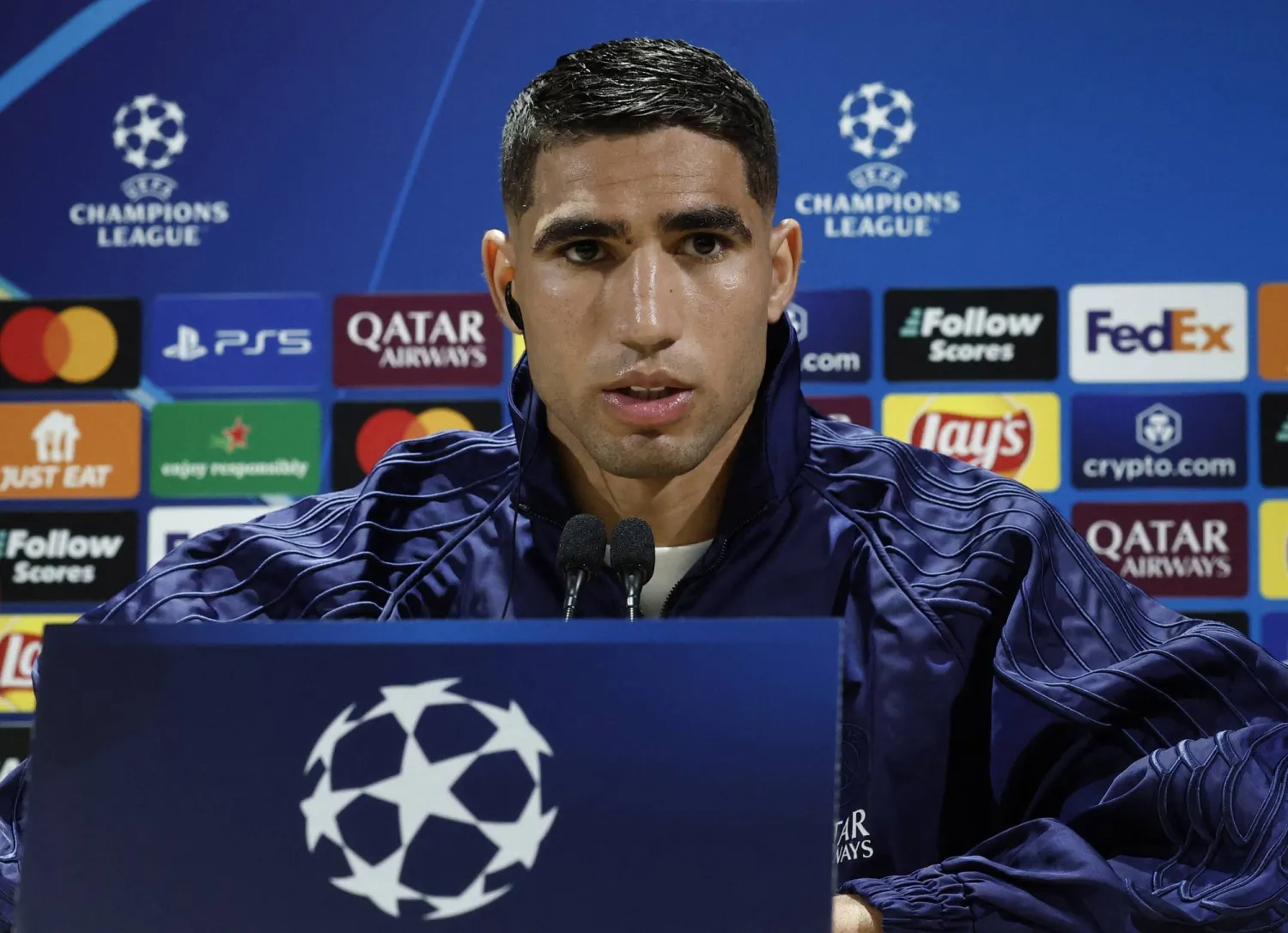 أشرف حكيمي (رويترز)