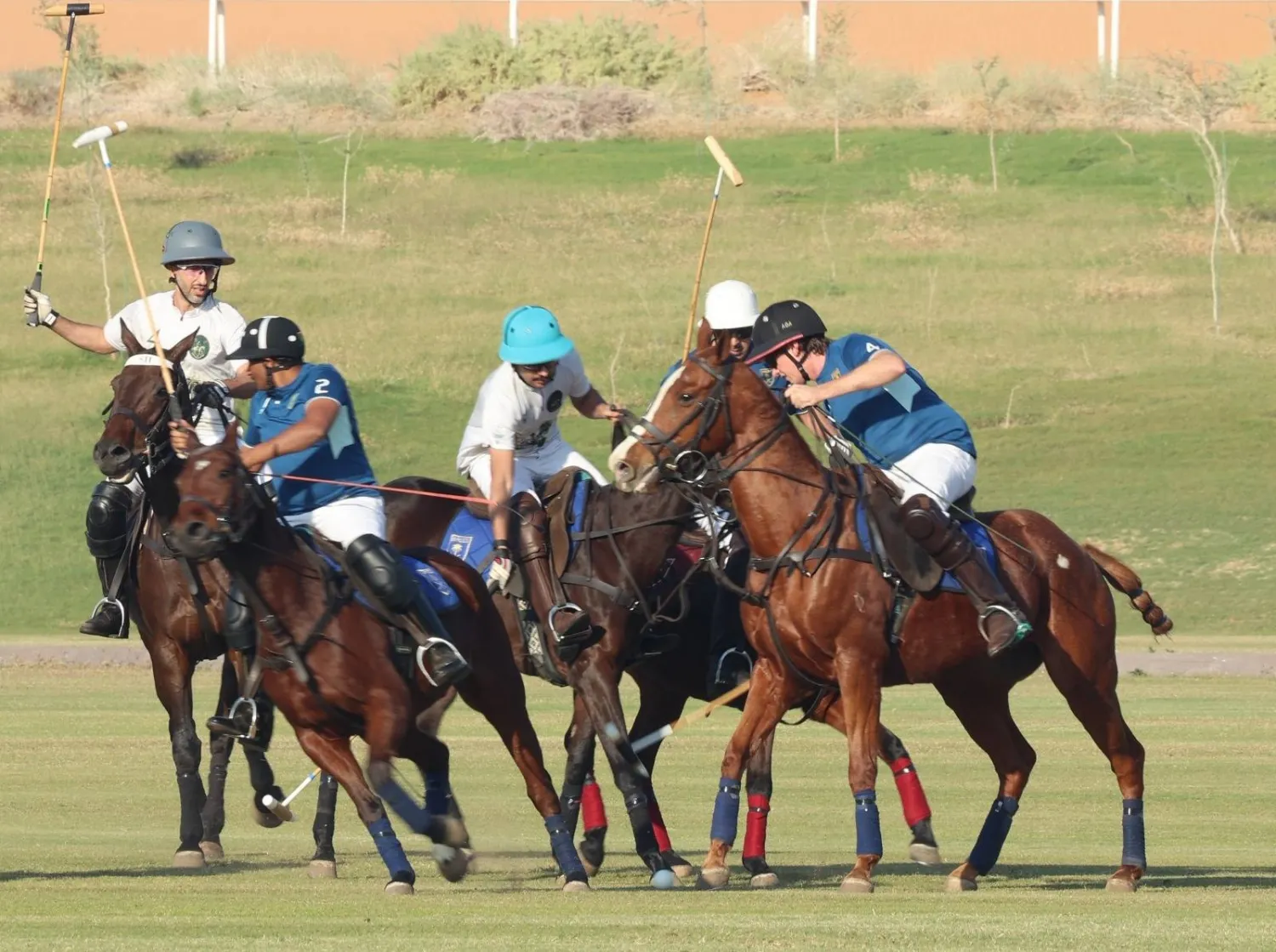 ستقام التصفيات على ملعب أرينا بمنتجع نوفا للفروسية غرب الرياض (الشرق الأوسط)