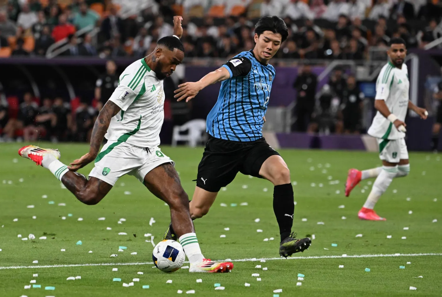 الأهلي ضمن المشاركة في بطولة النخبة المقبلة بصفته البطل (تصوير: علي خمج)