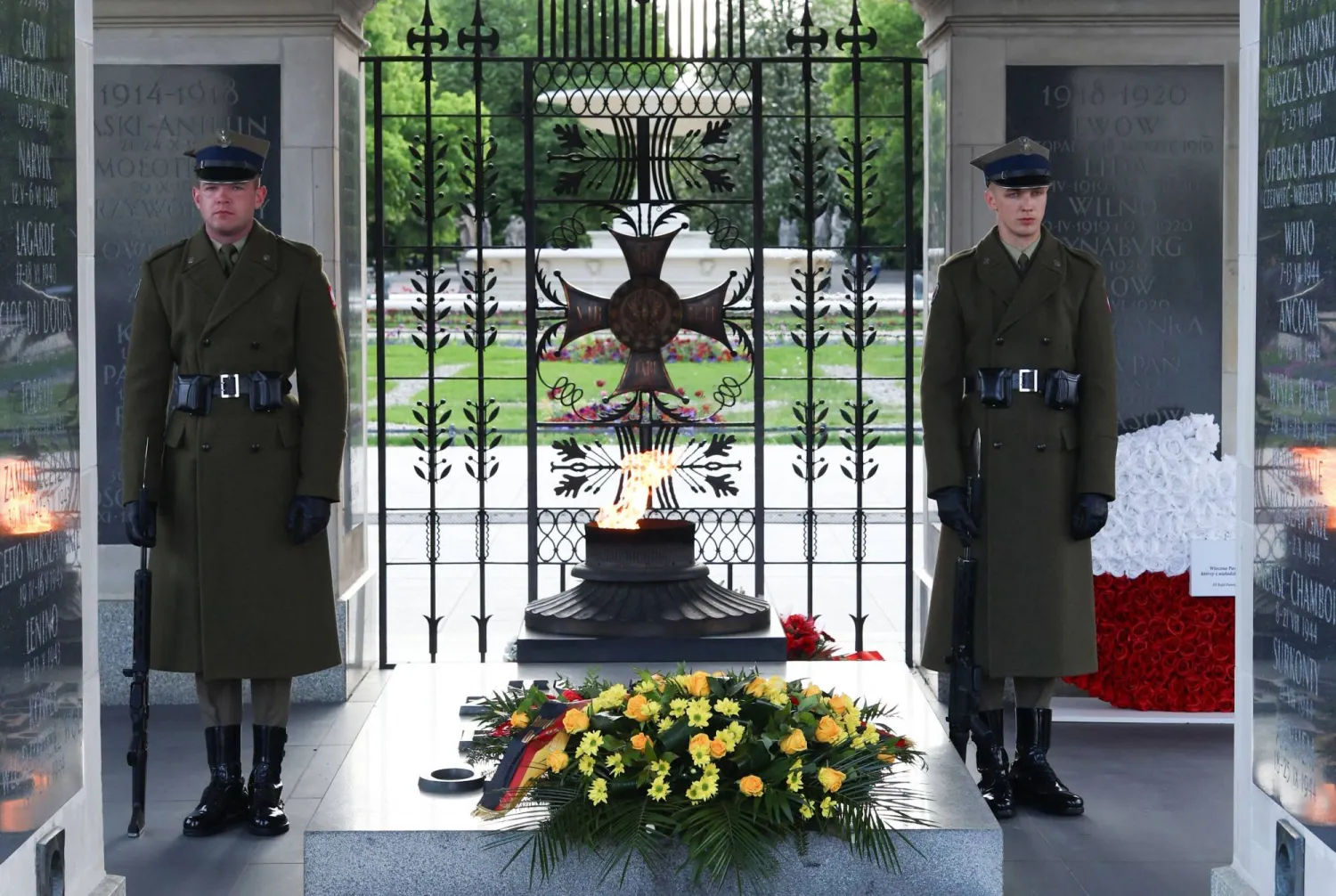 مراسم تذكارية تُقام في البرلمان الألماني لإحياء ذكرى نهاية الحرب العالمية الثانية (أ.ف.ب)