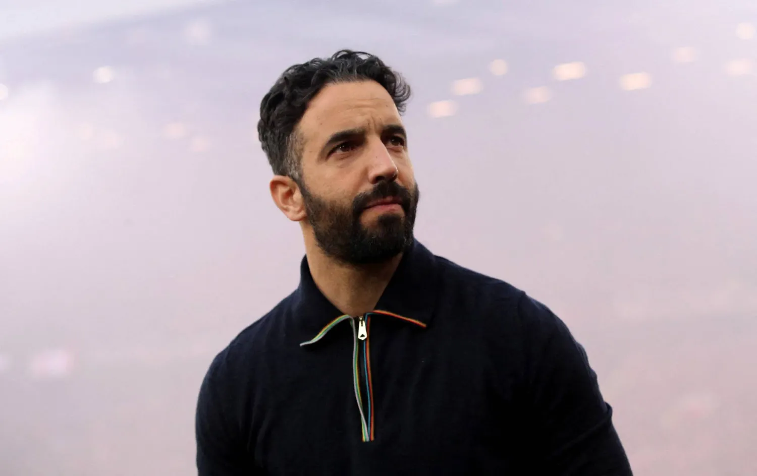 البرتغالي روبن أموريم مدرب مانشستر يونايتد (رويترز)