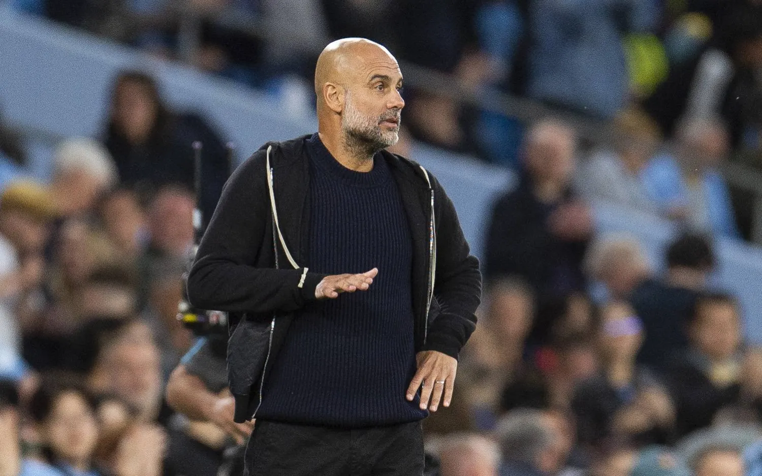 مدرب مانشستر سيتي بيب غوارديولا (إ.ب.أ)