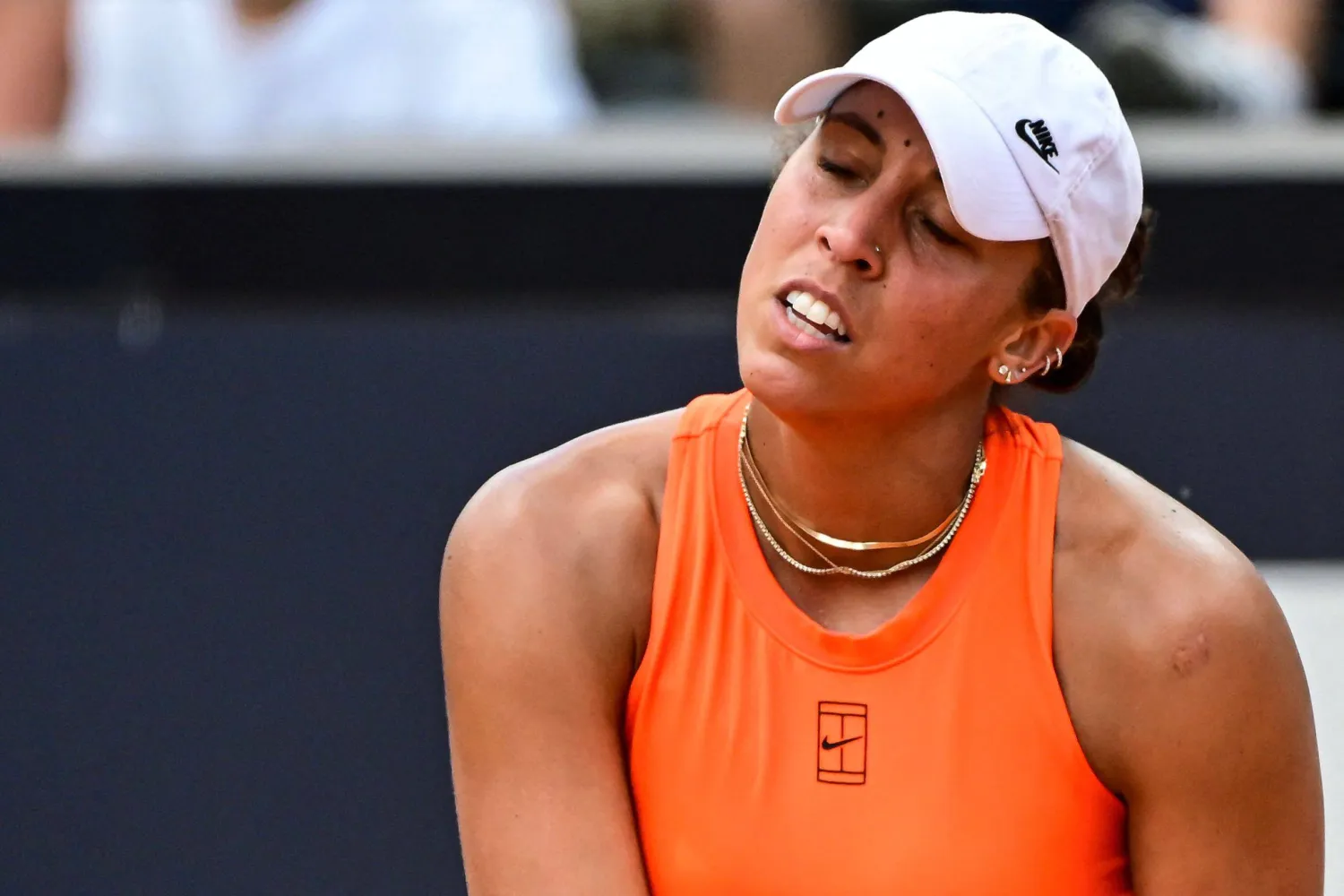 الأميركية ماديسون كيز ودعت منافسات روما (أ.ف.ب)