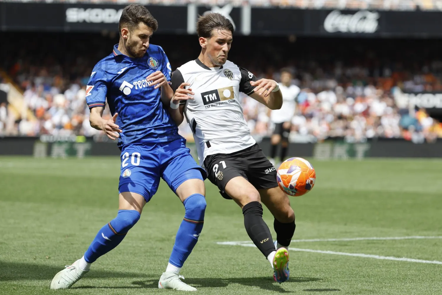 فالنسيا هزم خيتافي بثلاثية (إ.ب.أ)