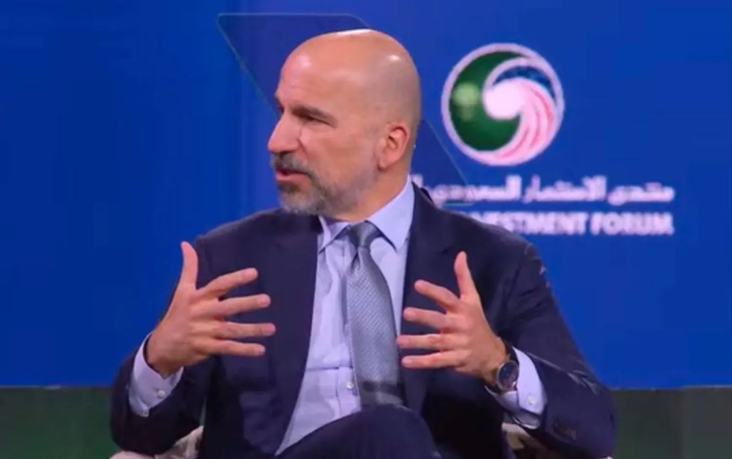 Uber CEO'su Suudi Arabistan – ABD Yatırım Forumu'nda (Şarku’l Avsat)