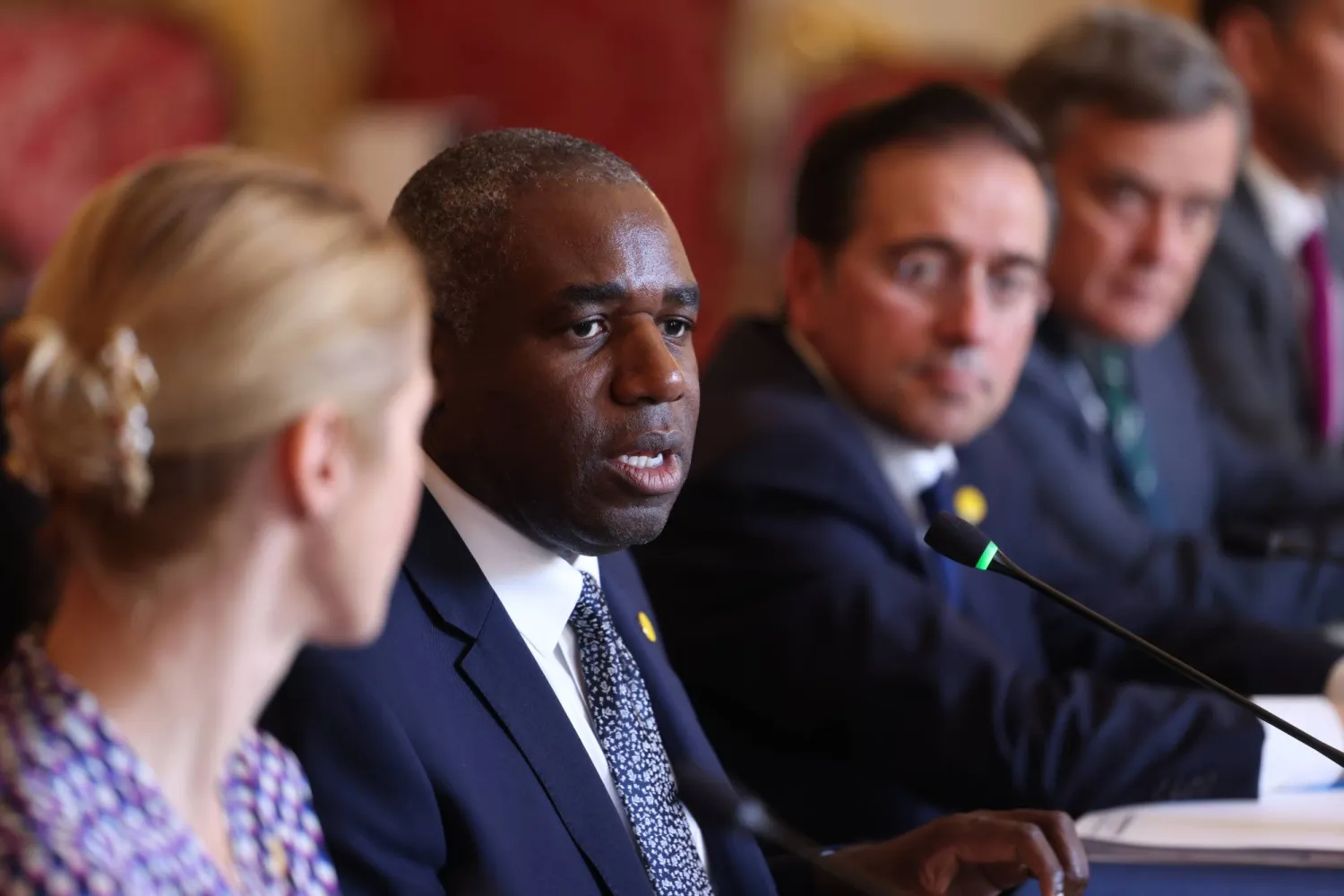 وزير الخارجية البريطاني ديفيد لامي (إ.ب.أ)