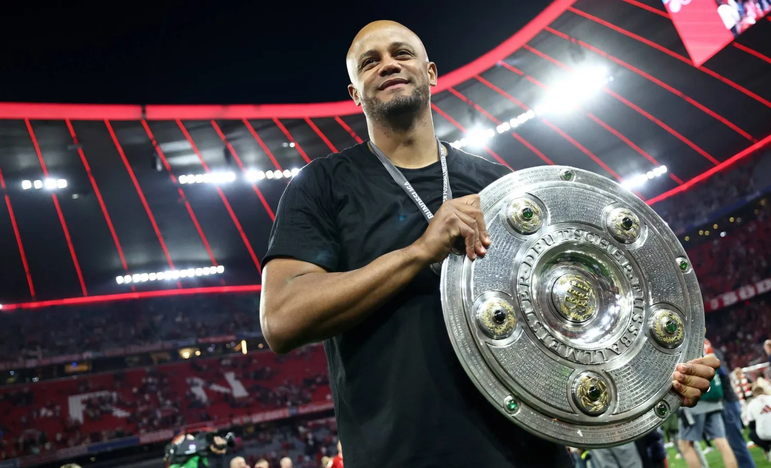 فينسن كومباني مدرب بايرن ميونيخ (إ.ب.أ)