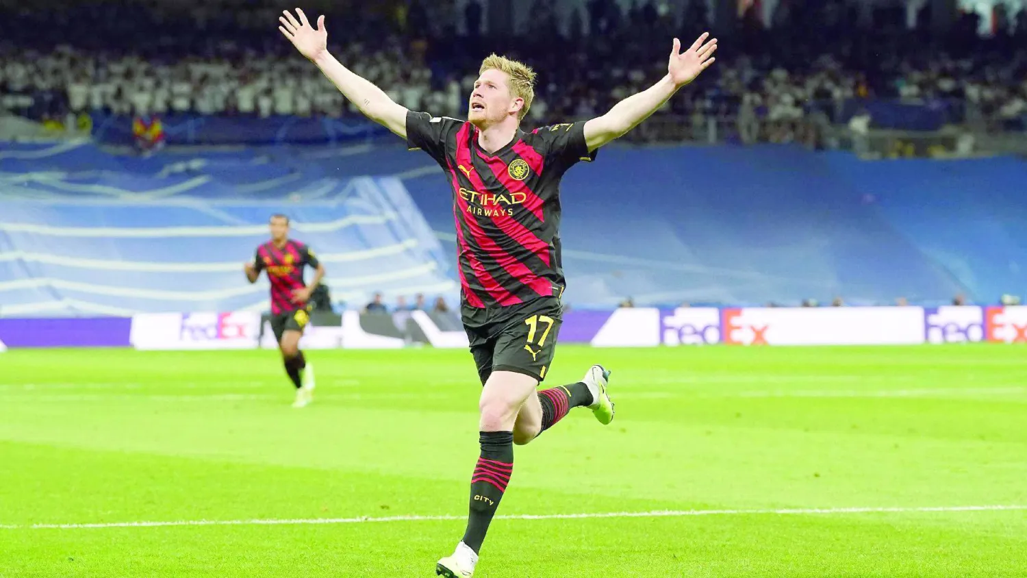 
لعب دي بروين دوراً بارزاً في هيمنة سيتي المطلقة على الكرة الإنجليزية لعدة سنوات (غيتي)