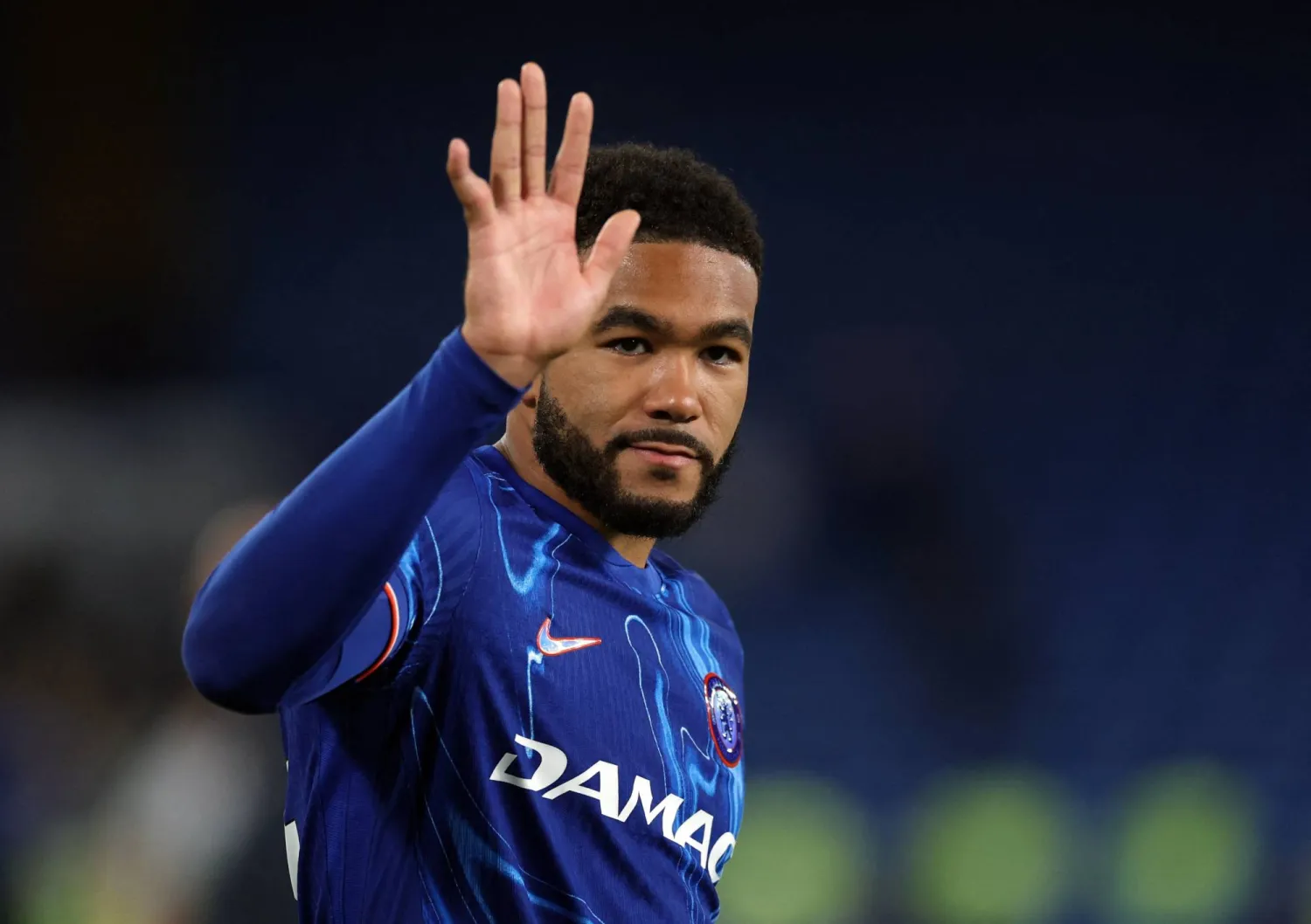 رييس جيمس لاعب فريق تشيلسي الإنجليزي (رويترز)