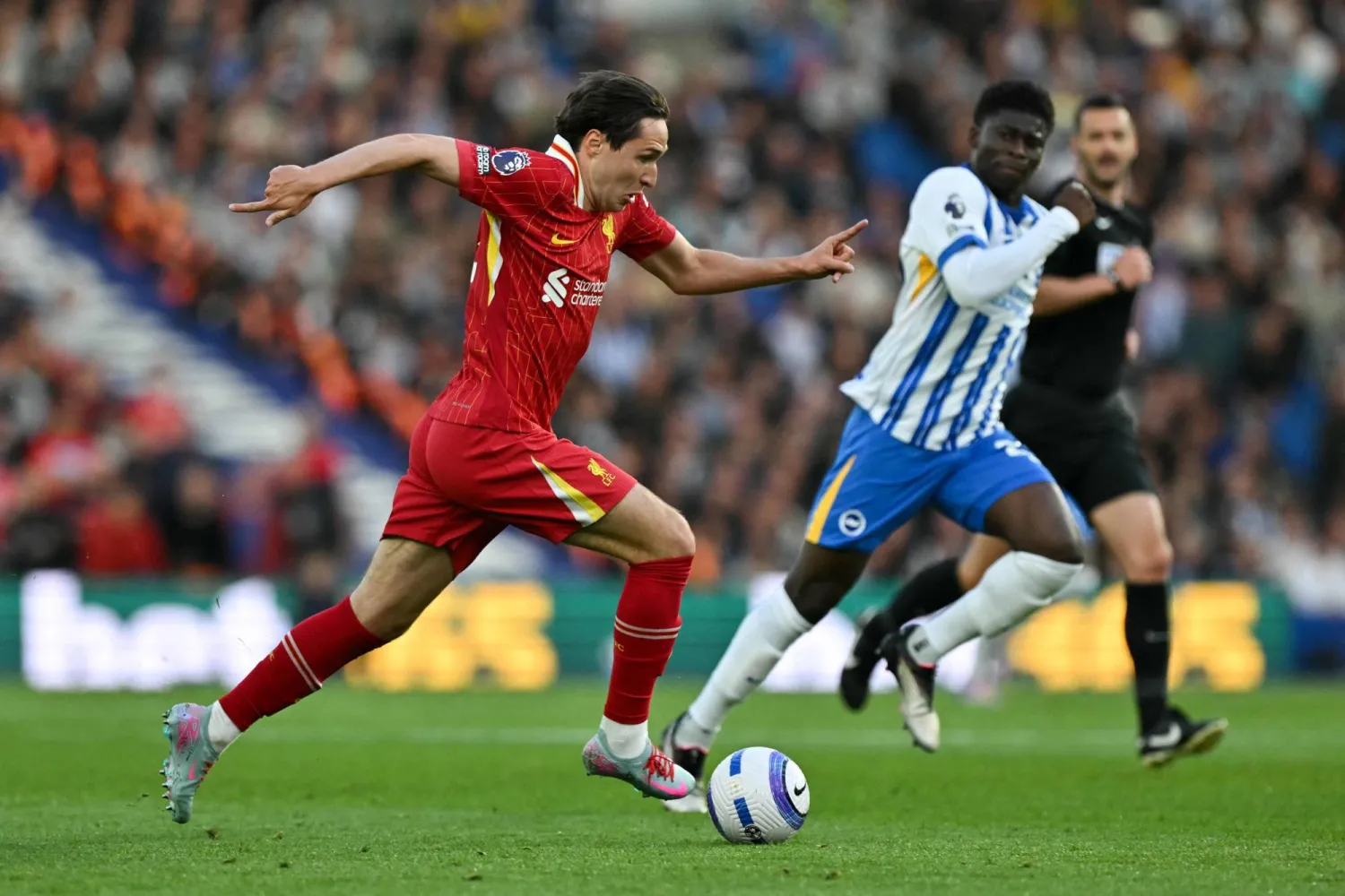 المهاجم الإيطالي فيدريكو كييزا (أ.ف.ب)