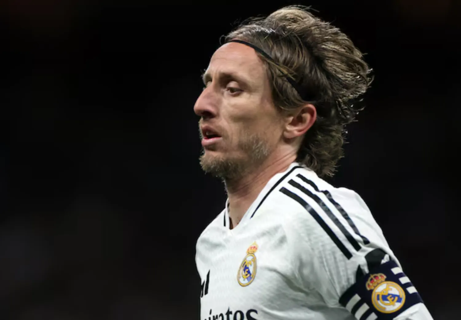 Soccer Football - LaLiga - Real Madrid v Leganes - Santiago Bernabeu, Madrid, Spain - March 29, 2025 Real Madrid's Luka Modric REUTERS/Isabel Infantes/File Photo 