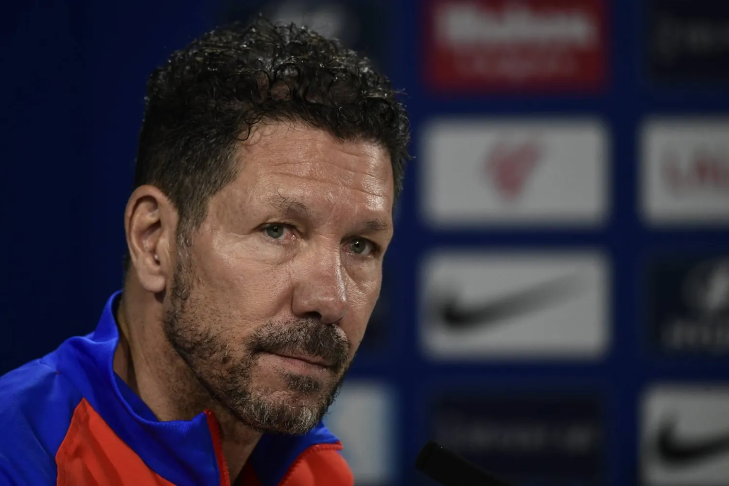 دييغو سيميوني مدرب أتلتيكو مدريد (إ.ب.أ)