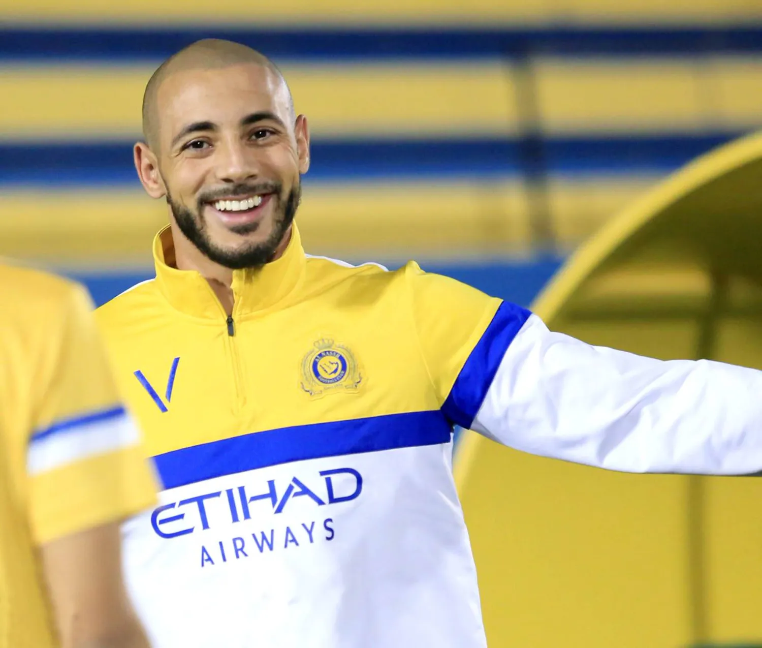 نور الدين أمرابط إبان تمثيله النصر السعودي (الشرق الأوسط)