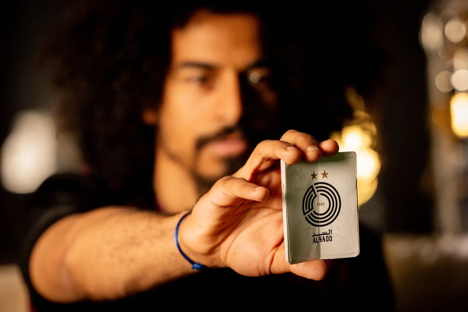 عفيف في صورة بثها حساب نادي السد على منصة «إكس» (نادي السد)