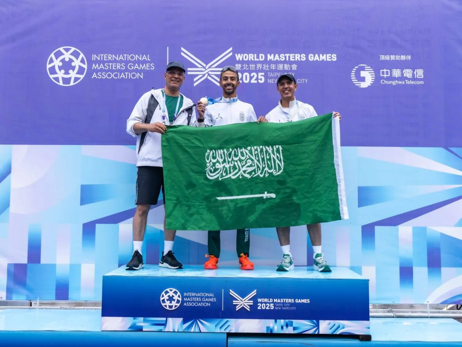 نجوم البعثة السعودية واصلوا صعودهم لمنصات التتويج (الشرق الأوسط)