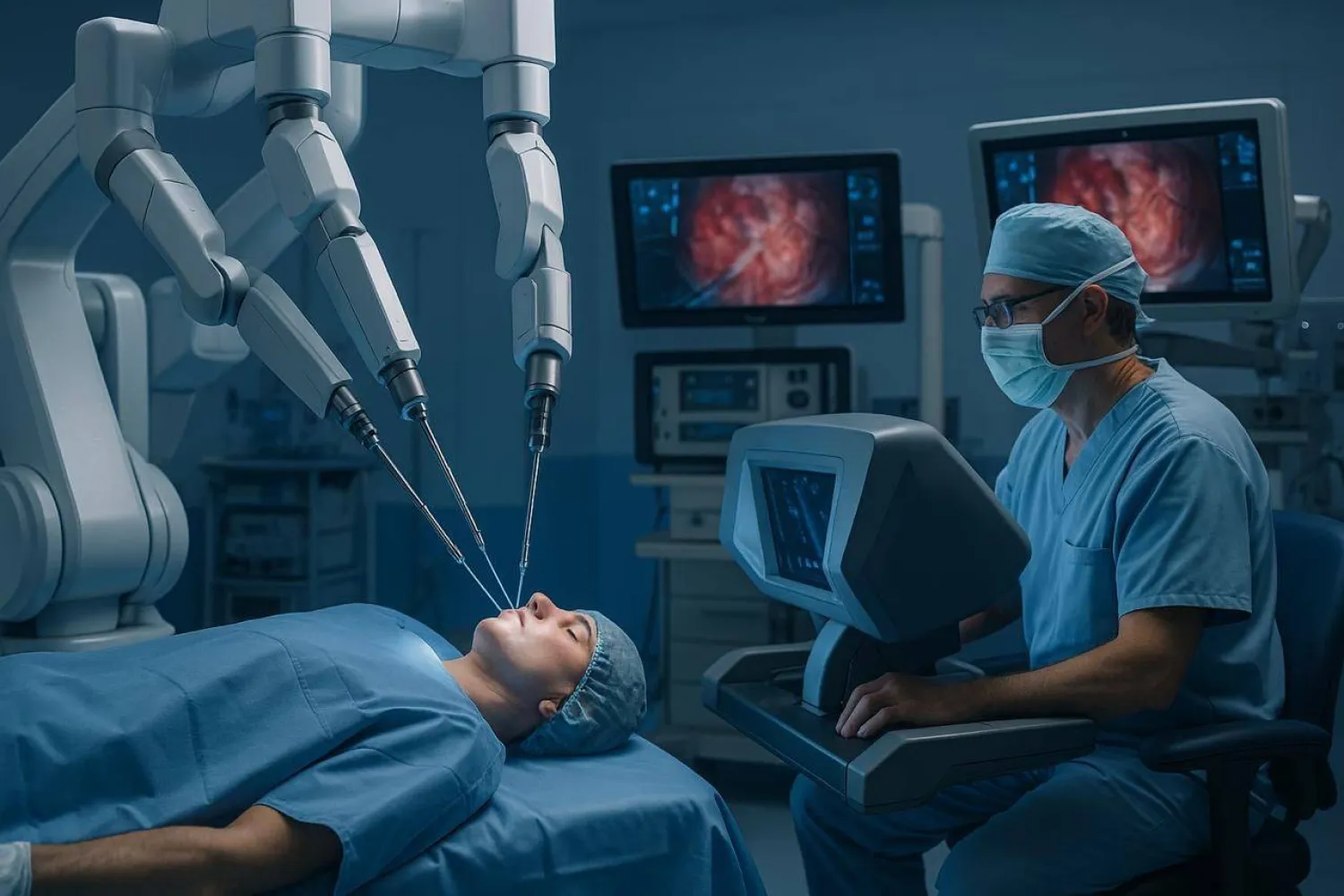 كيف تُحدث الروبوتات والذكاء الاصطناعي تحولاً في علاج سرطانات الرأس؟