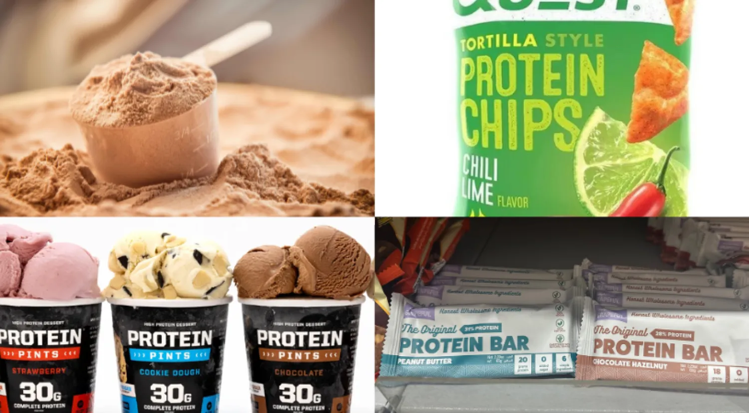 تعدّدت الأشكال و«هوَس البروتين» واحد