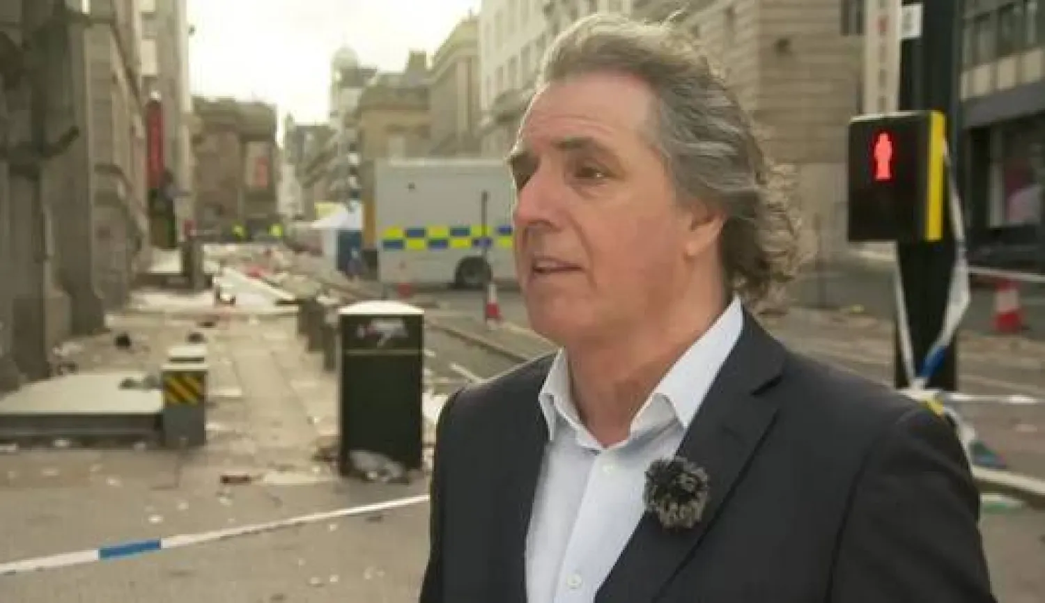ستيف روثرام رئيس بلدية ليفربول (صورة من شبكة بي بي سي البريطانية) 