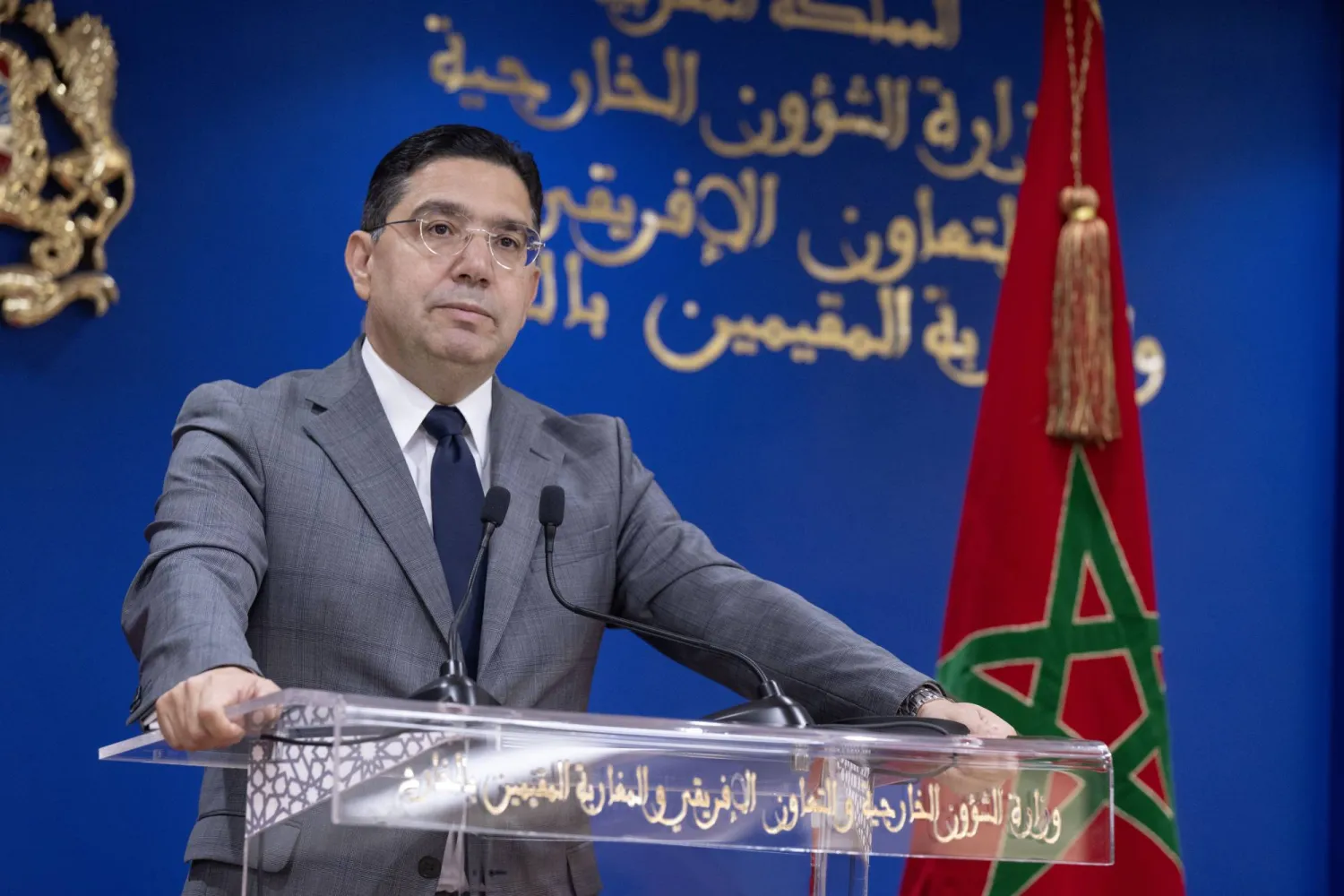 وزير الخارجية المغربي أكد أن موقف كينيا من الصحراء شكل إضافة قوة دافعة جديدة للعلاقات الثنائية (إ.ب.أ) 