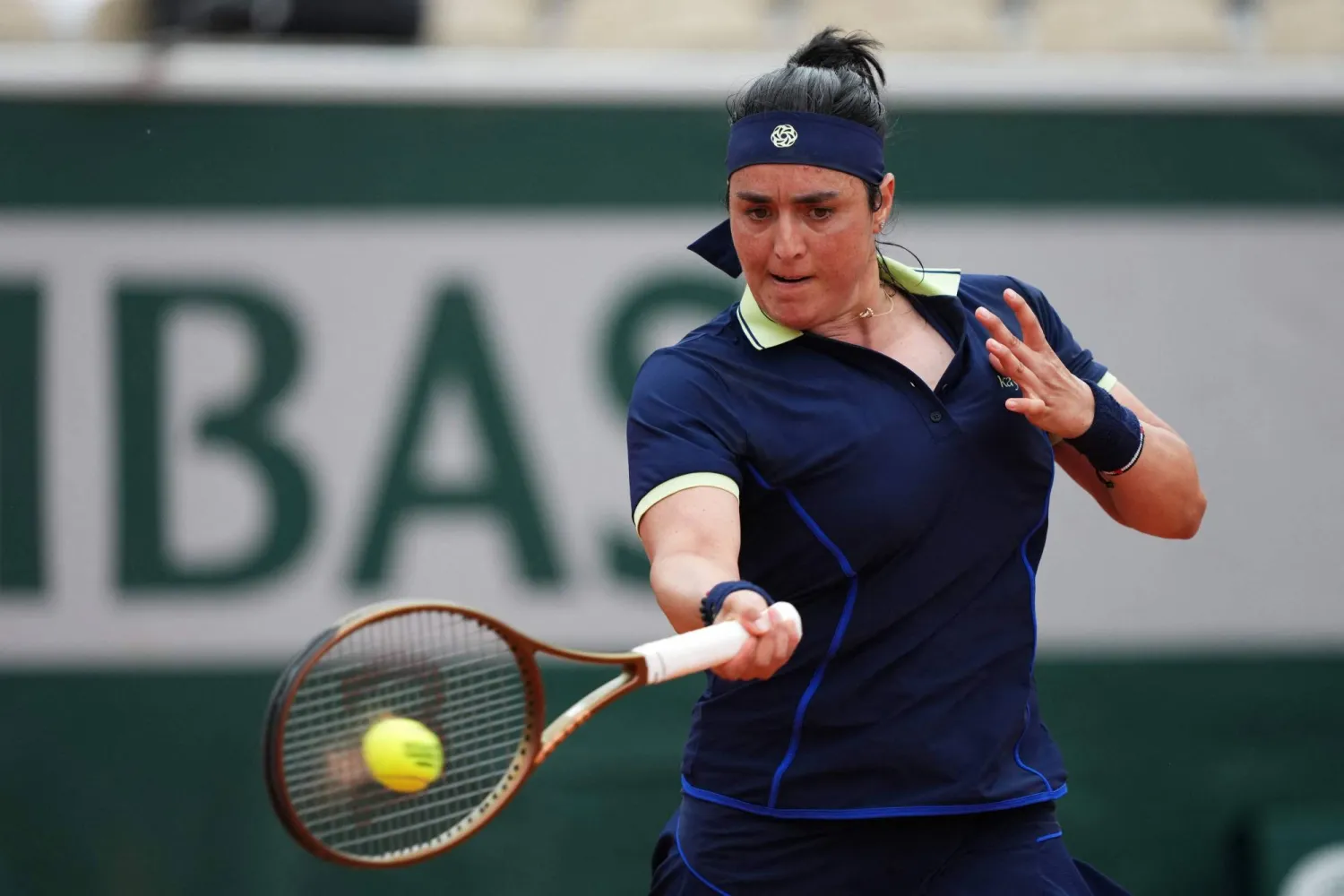 التونسية أنس جابر ودّعت رولان غاروس مبكراً (أ.ف.ب)