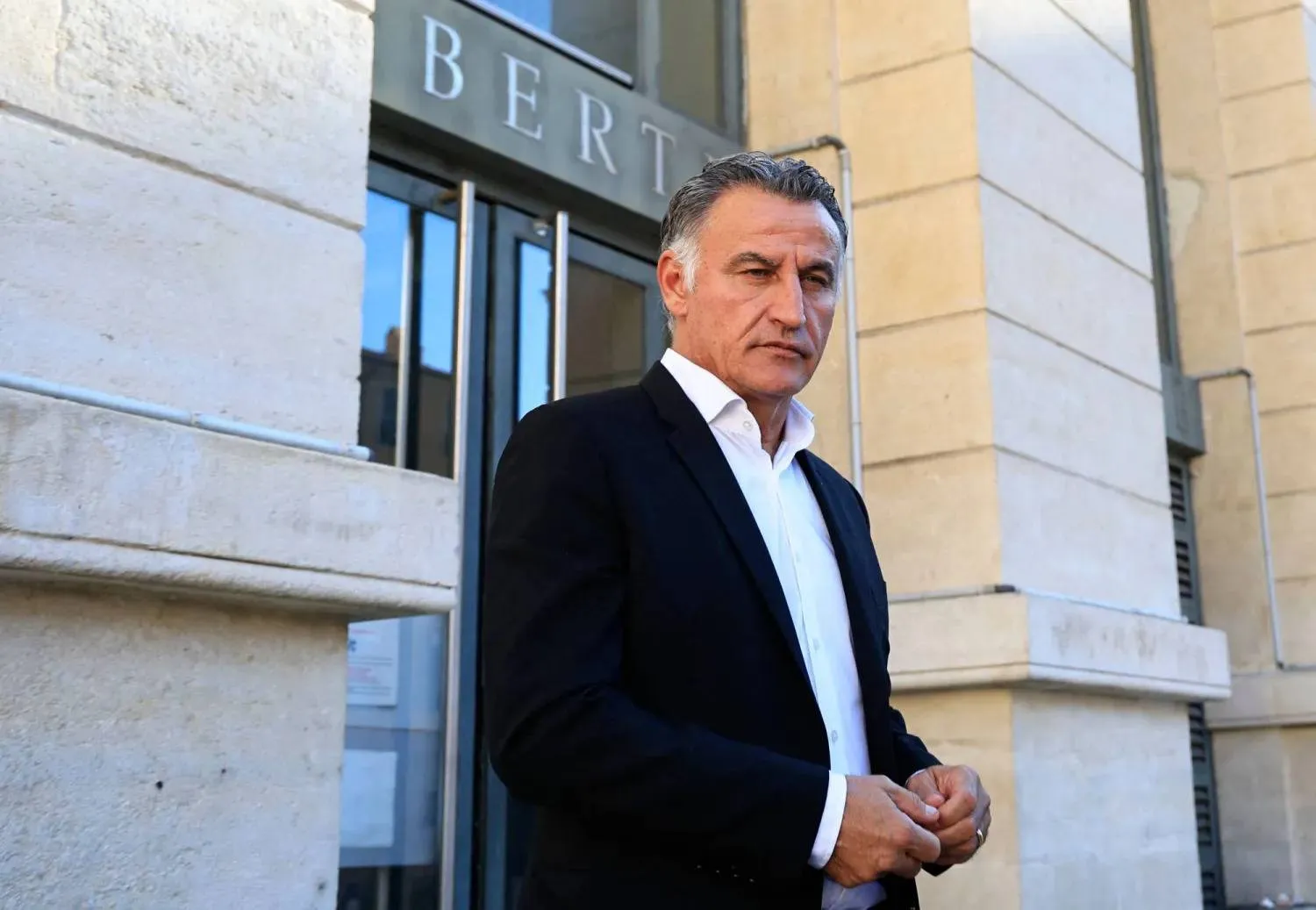 المدرب الفرنسي كريستوف غالتييه (أ.ف.ب)