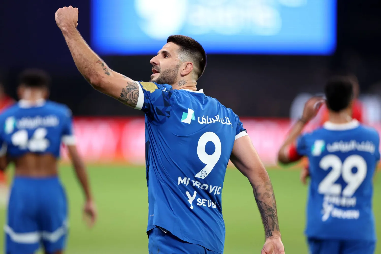 ميتروفيتش قاد الهلال للكثير من الأهداف لكن الكؤوس غابت (مشعل القدير)