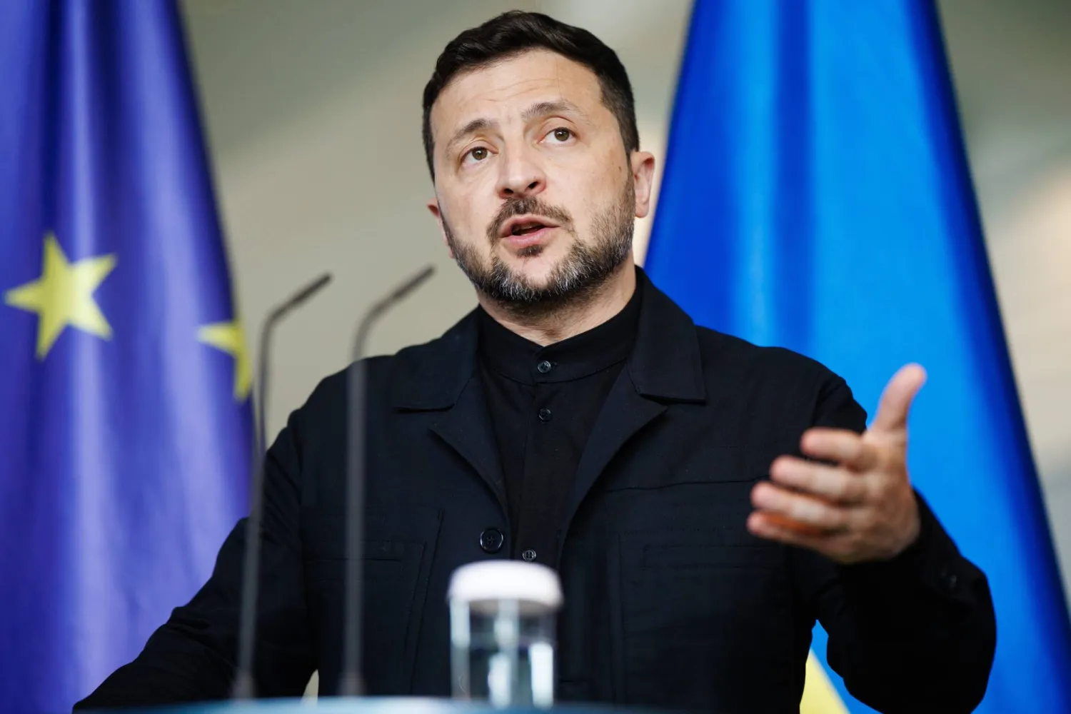 الرئيس الأوكراني فولوديمير زيلينسكي (إ.ب.أ)