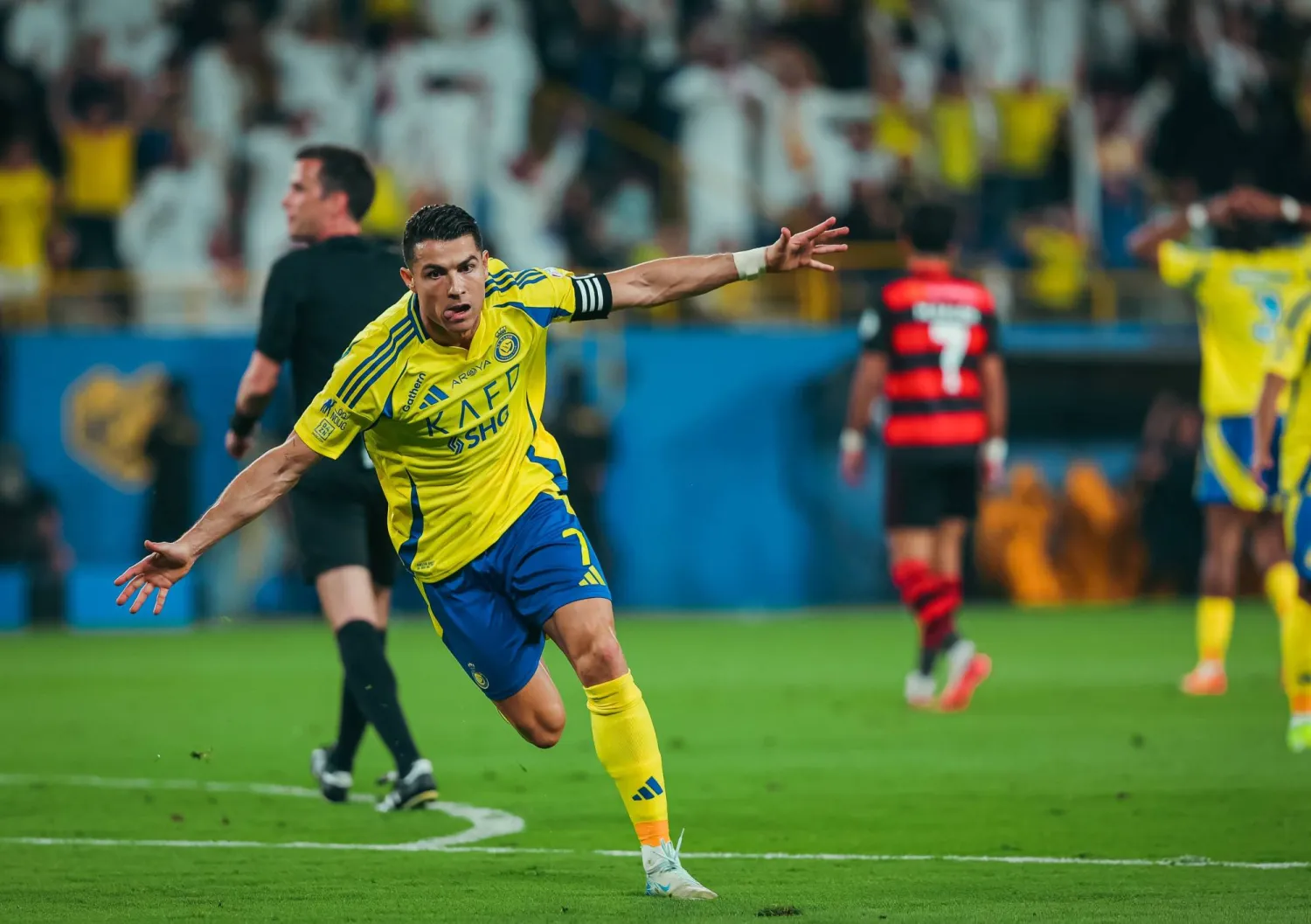 رونالدو حقق لقب الهداف للموسم الثاني على التوالي (نادي النصر)