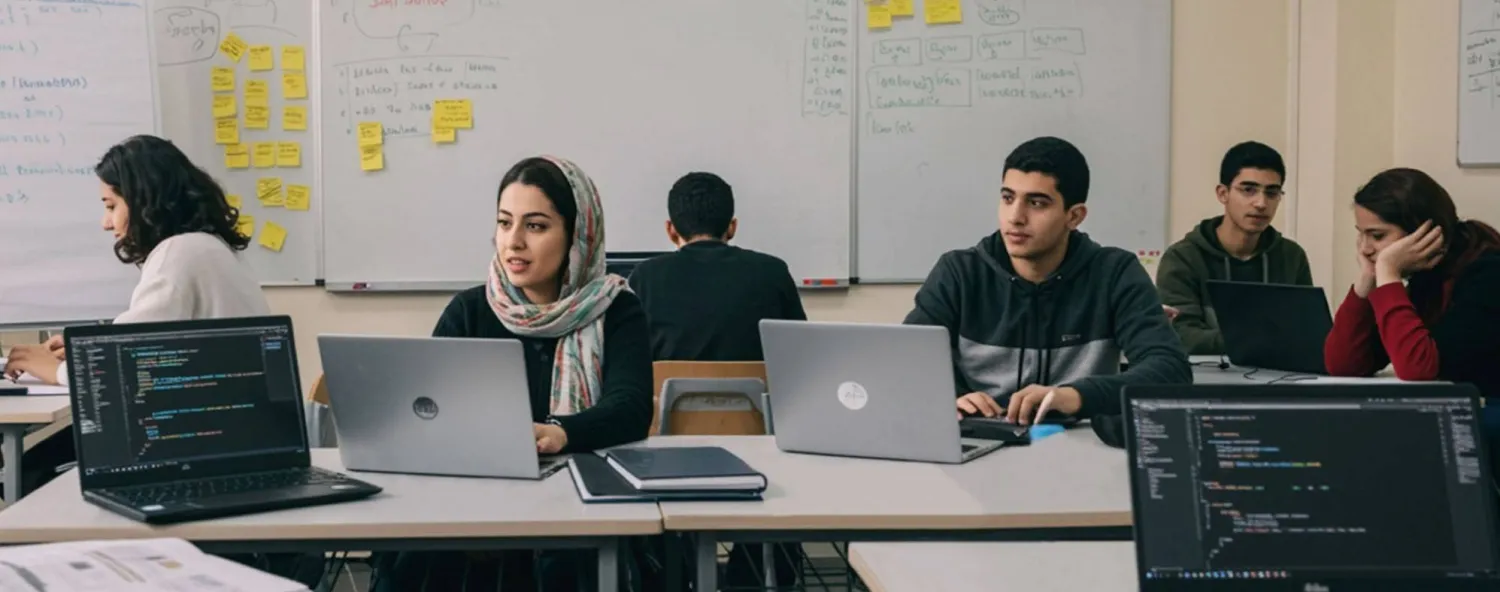 بوستر دعائي لمبادرة «الرواد الرقميون» (وزارة الاتصالات المصرية)