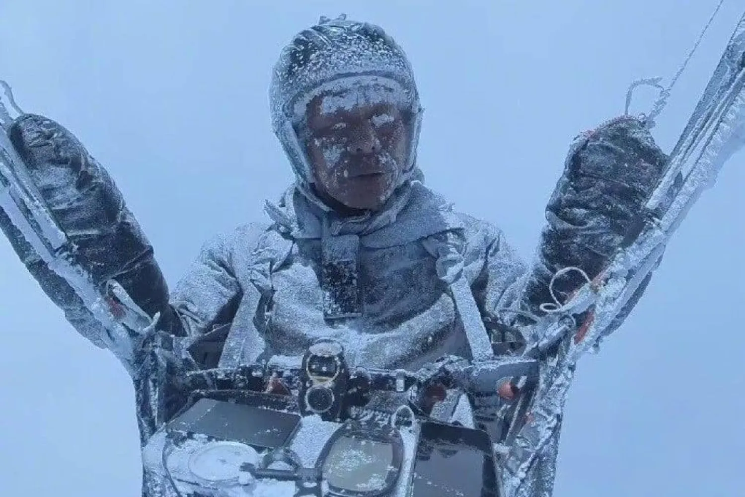 لقطة من الفيديو الذي صوّره بينغ يوجيانغ