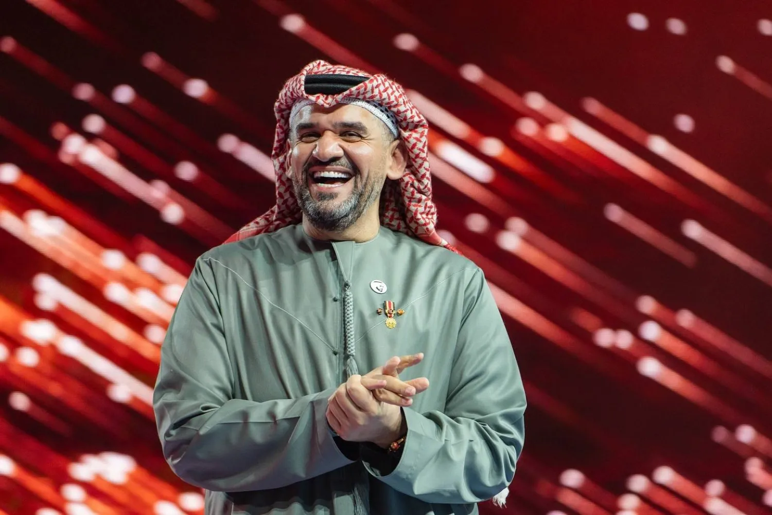 الفنان الإماراتي حسين الجسمي (صفحته في «إنستغرام»)