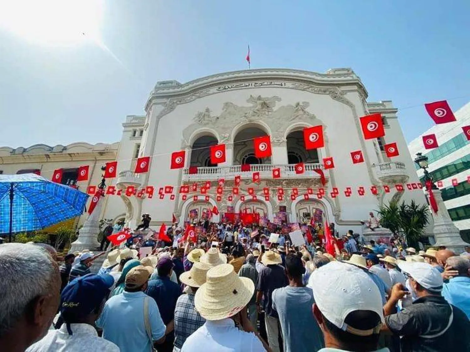 من مظاهرة سابقة مساندة للمعتقلين السياسيين (متداولة)