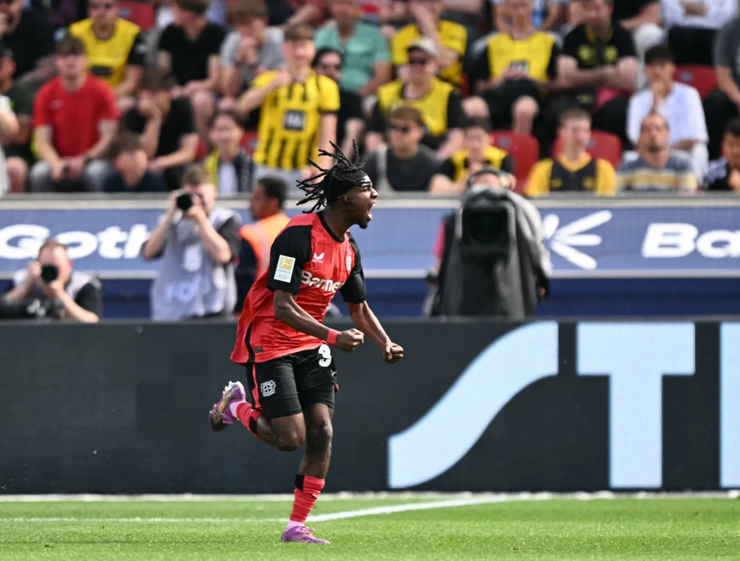 جيريمي فريمبونغ انضمّ لليفربول من ليفركوزن (أ.ف.ب)