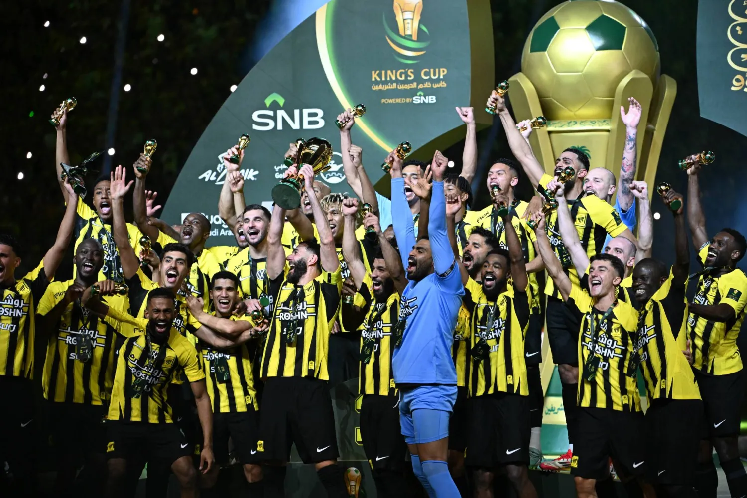 الرئيس التنفيذي بنادي الاتحاد قال إن العمل الشاق سر هذا الإنجاز (تصوير: علي خمج) 