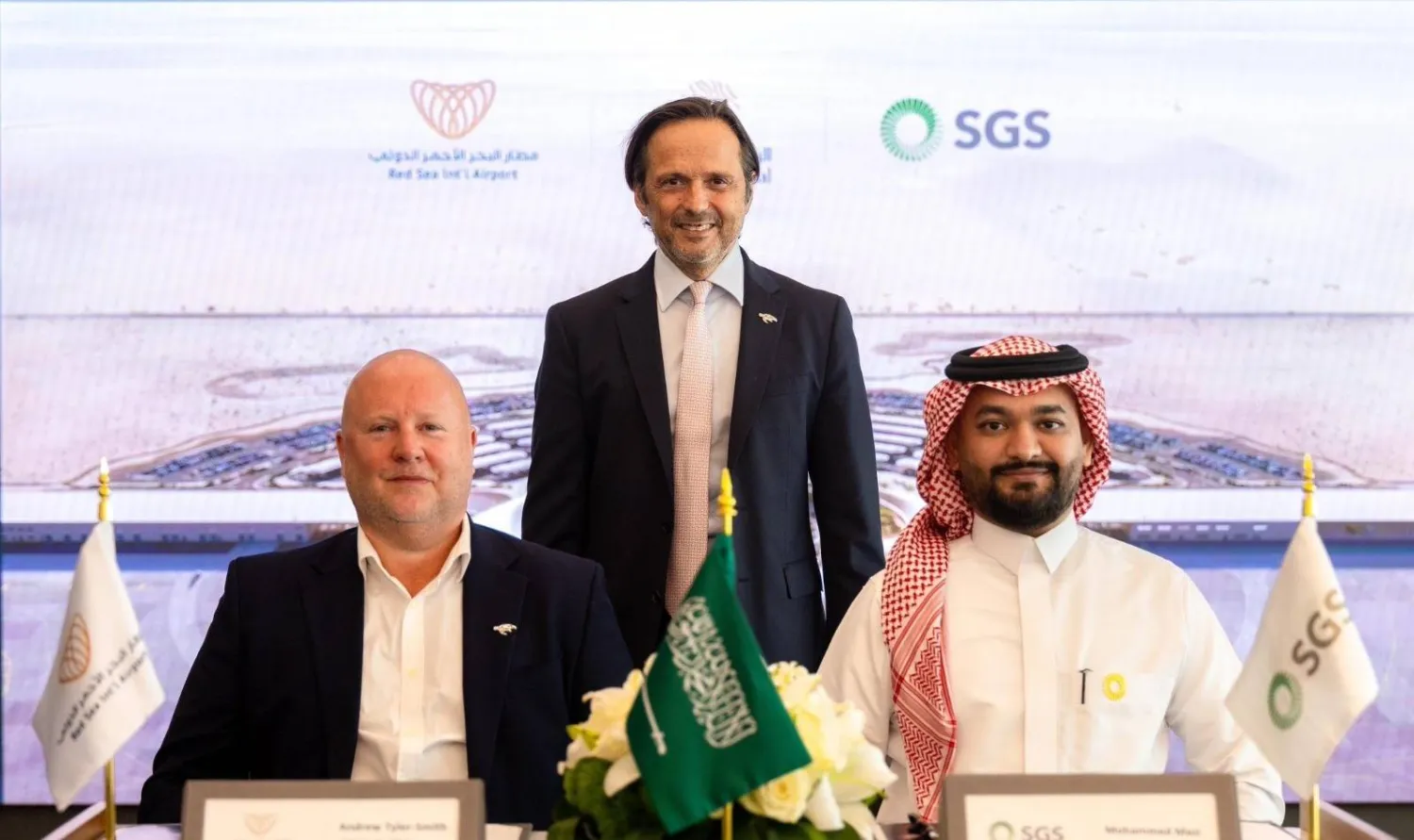 جانب من الاتفاقية الاستراتيجية بين «الشركة السعودية للخدمات الأرضية» وشركة «دا» العالمية (الشرق الأوسط)