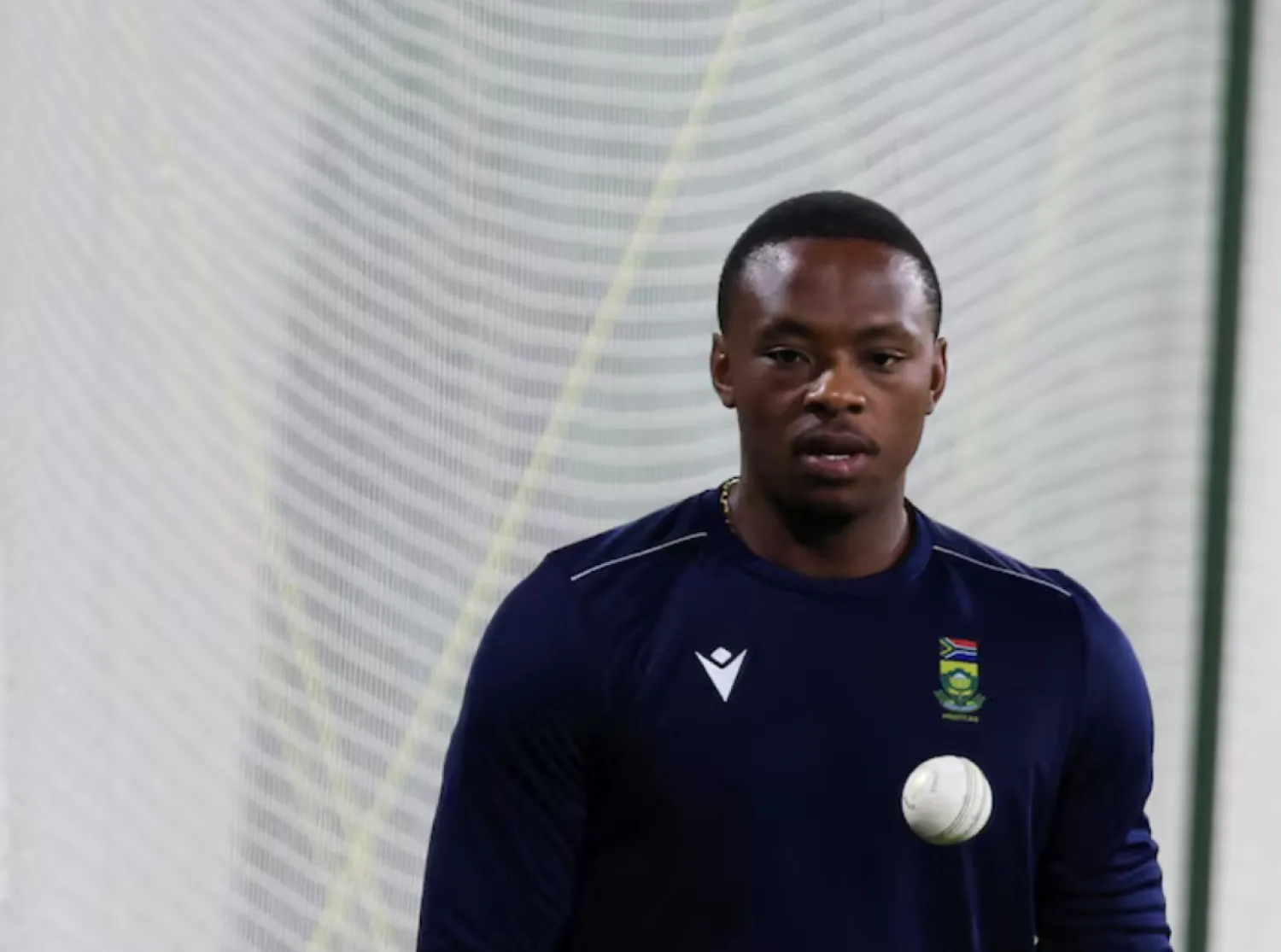 Cricket - ICC Men's Champions Trophy - Semi Final - South Africa Practice - Gaddafi Stadium, Lahore, Pakistan - March 4, 2025 South Africa's Kagiso Rabada during practice REUTERS/Akhtar Soomro/File photo 