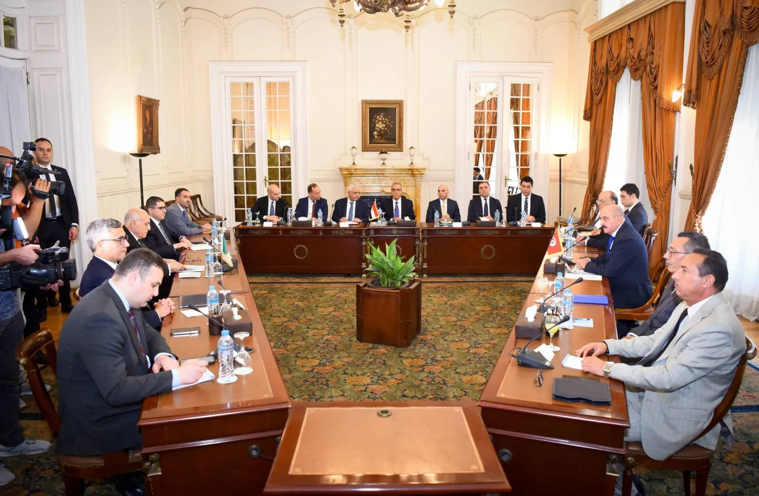 الاجتماع الثلاثي لوزراء خارجية مصر وتونس والجزائر (الخارجية المصرية)