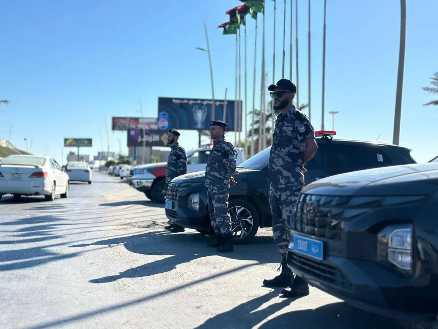 انتشار أمني في العاصمة طرابلس (وزارة داخلية حكومة الوحدة)