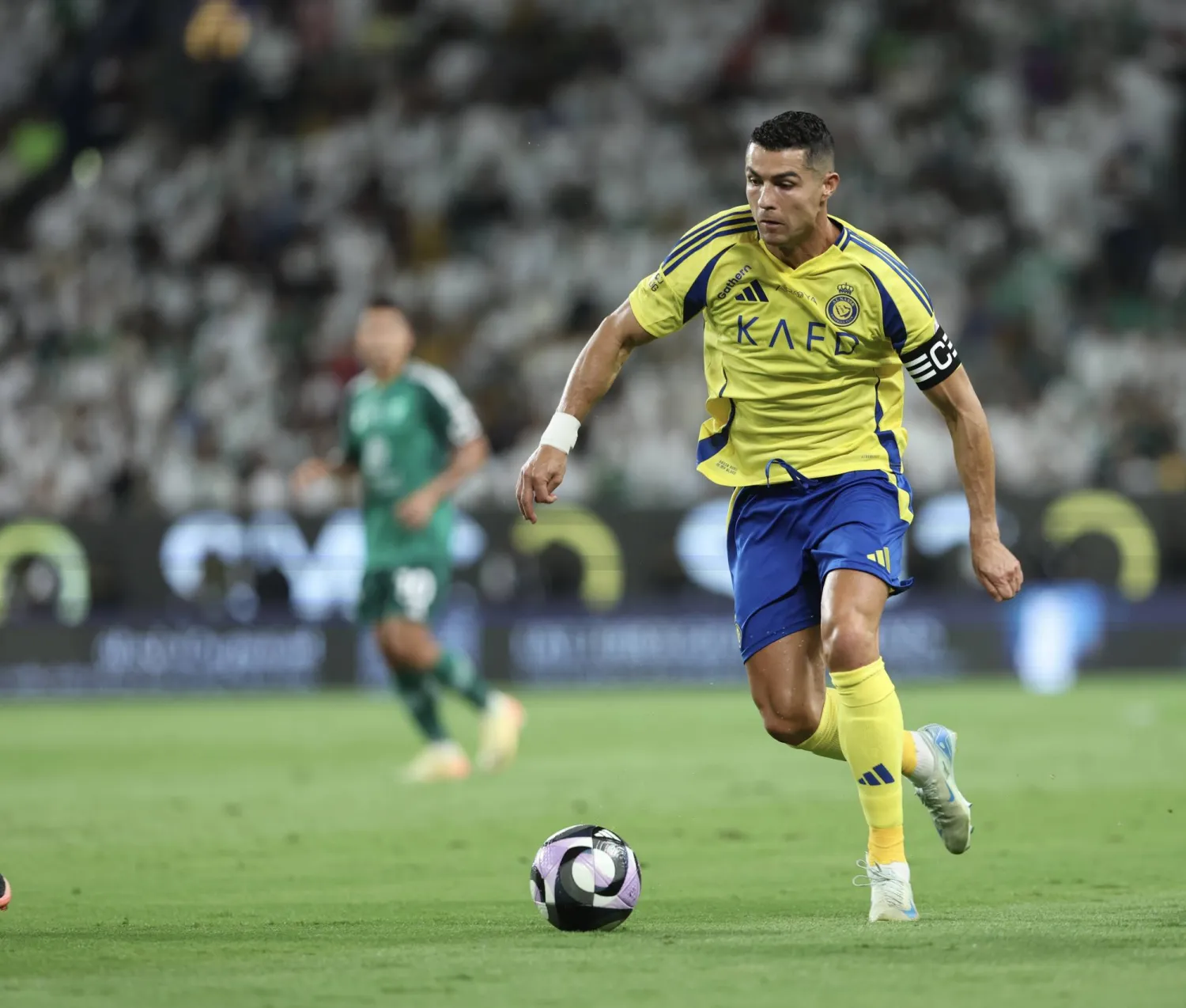 رونالدو ابرز لاعبي الفترة الحرة في السعودية (تصوير: عبدالعزيز النومان)