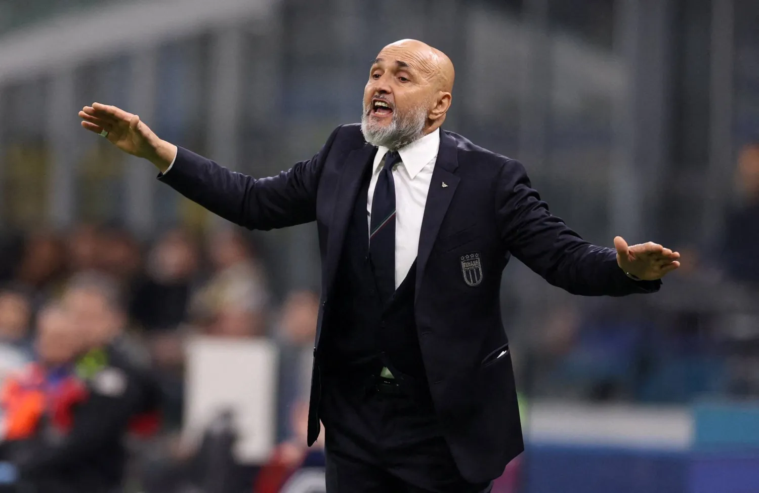 سباليتي قال إن منتخب بلاده جاهز لمهمة الجمعة (رويترز)