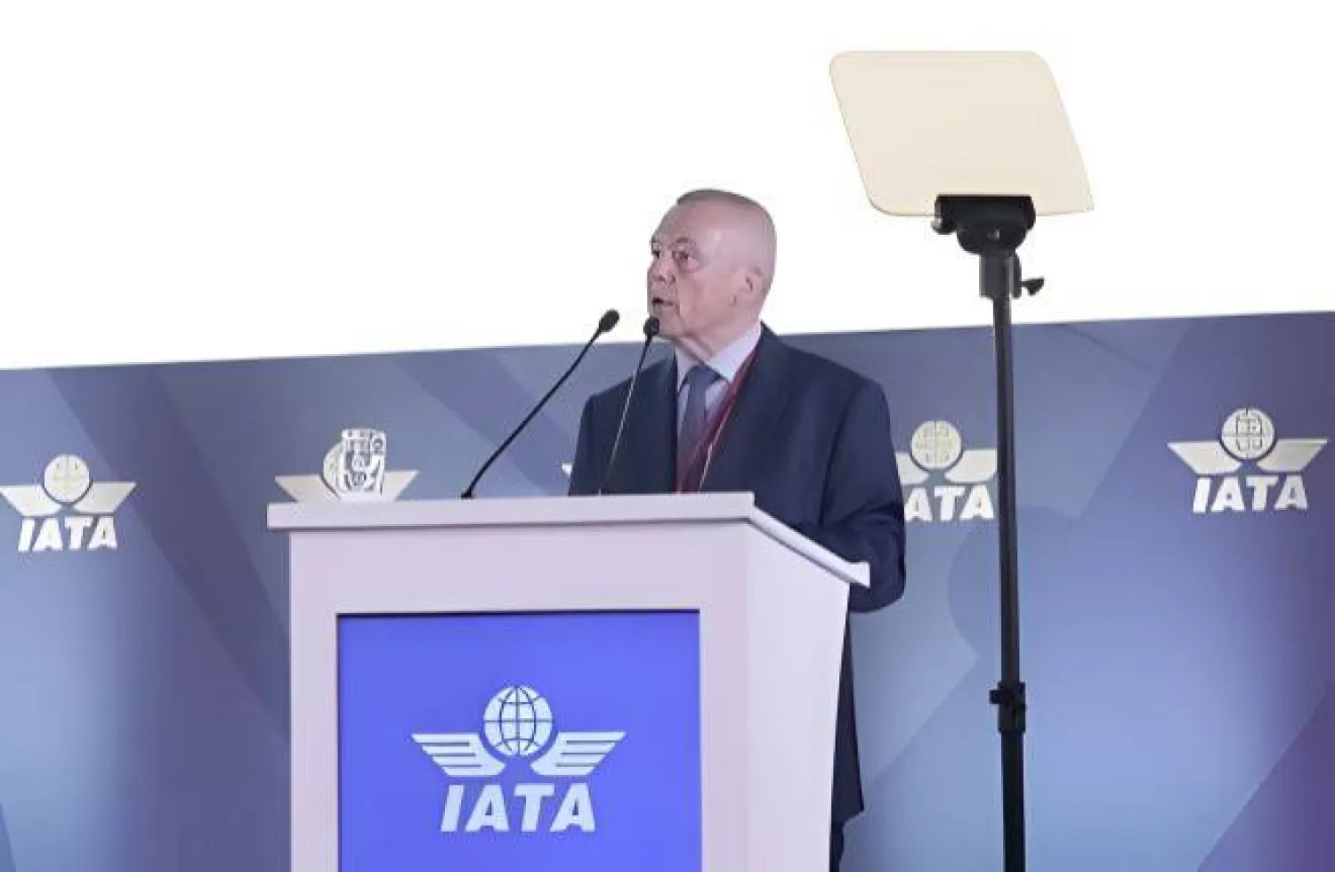 المدير العام للاتحاد الدولي للنقل الجوي ويلي والش (موقع «إياتا» الإلكتروني)